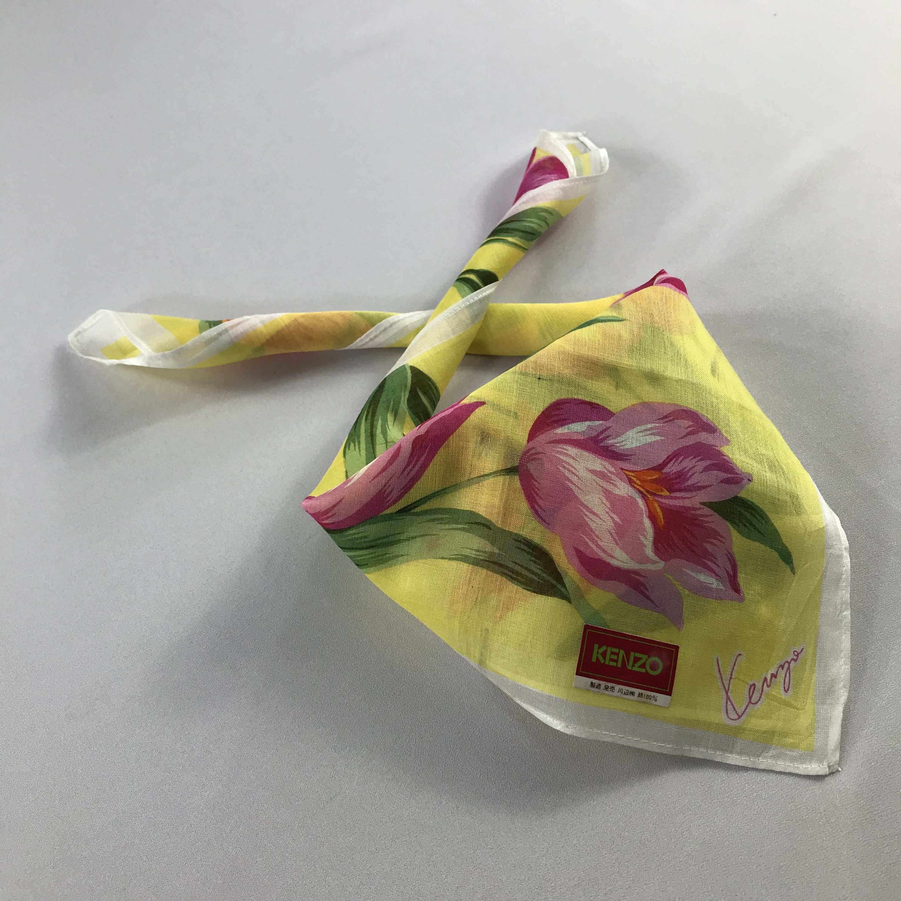 Kenzo Kenzo Handkerchief / Bandana / Neckerchief C546 Size ONE SIZE - 2 Thumbnail