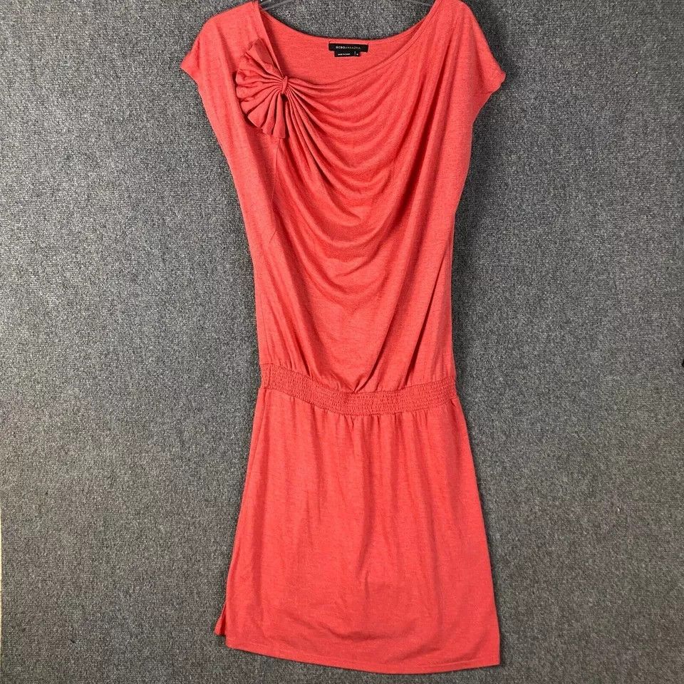 Bcbgmaxazria BCBGMaxazria Dress Women's Medium Red Polyester Blend M Size M / US 6-8 / IT 42-44 - 1 Thumbnail