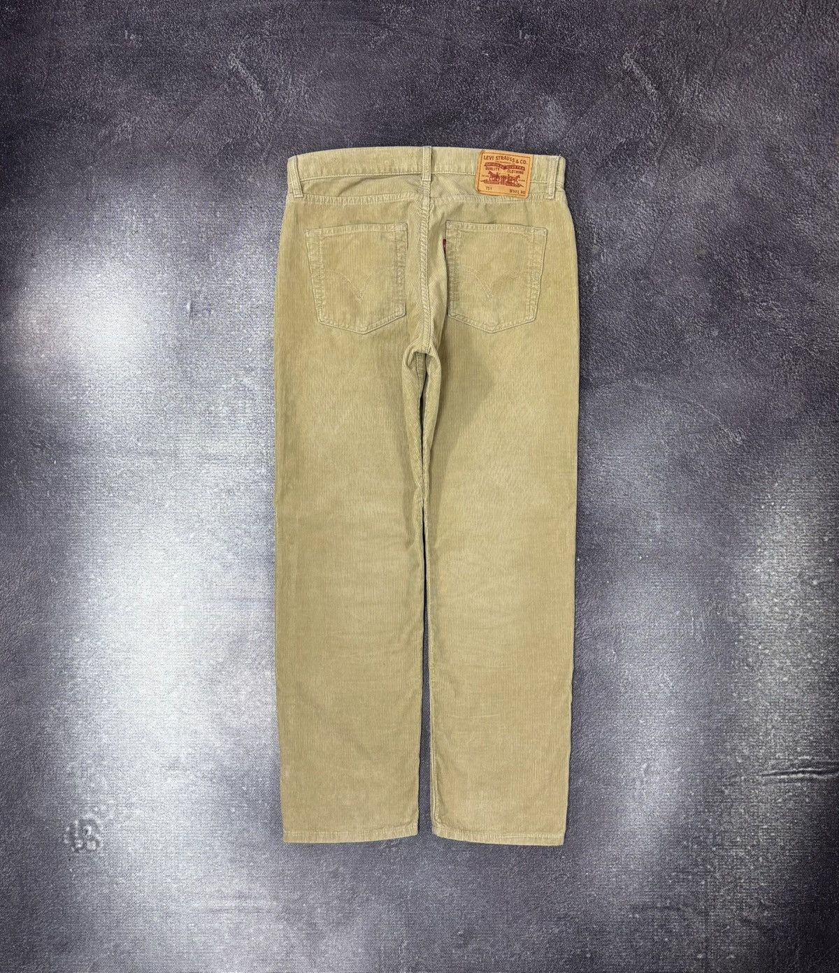 Levi's Vintage Levi’s 751 Men’s Beige Mustard Corduroy Baggy Pants Size US 32 / EU 48 - 1 Thumbnail