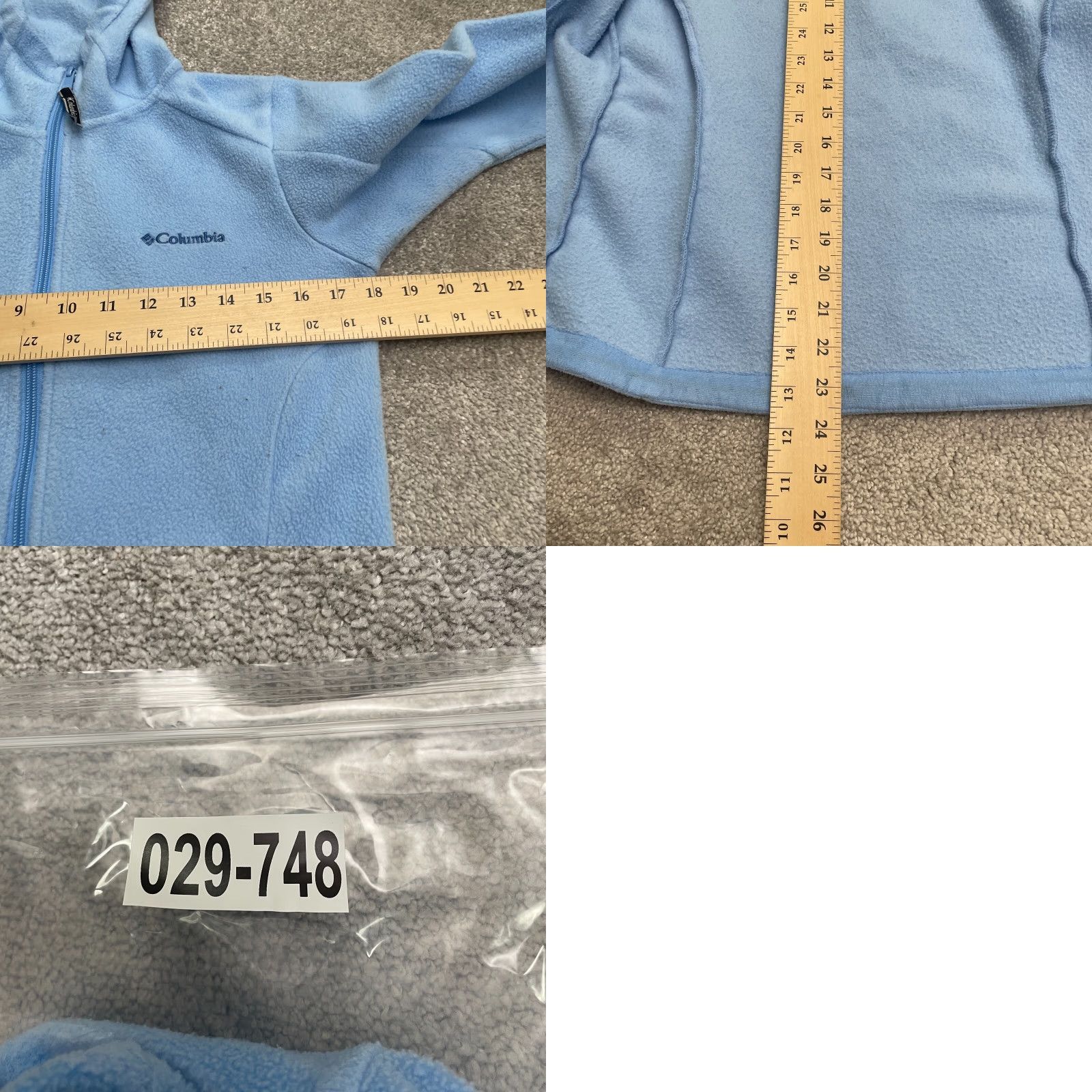 Vintage Columbia Jacket Womens Small Blue Benton Springs Fleece Full Zip Pockets Regular Outdoor Shirt/Coat Size S / US 4 / IT 40 - 9 Thumbnail