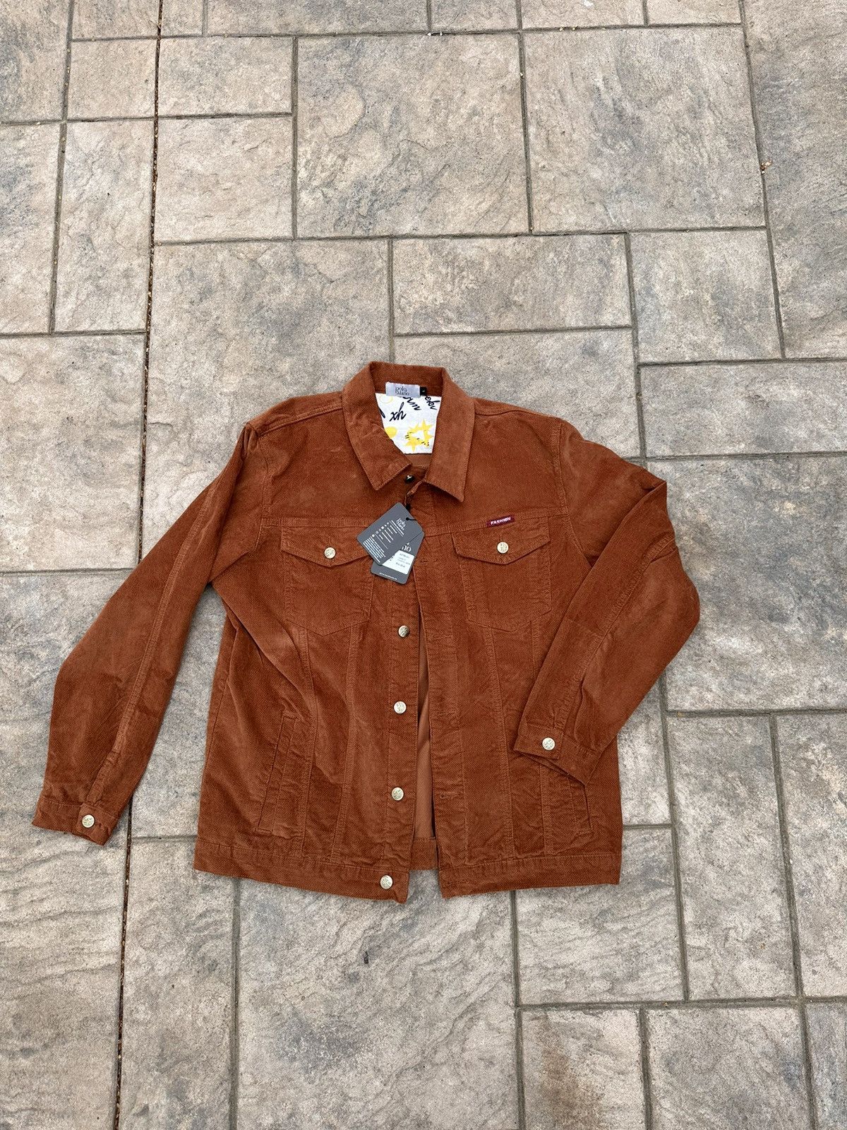 Polo Mano brown denim/corduroy jacket