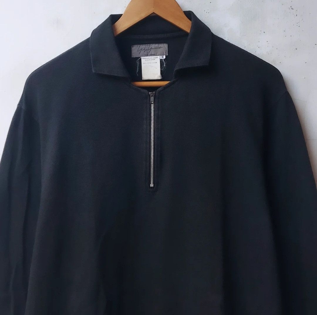 Designer Vtg Yohji Yamamoto Pour Homme Half Zip Size US M / EU 48-50 / 2 - 4 Thumbnail