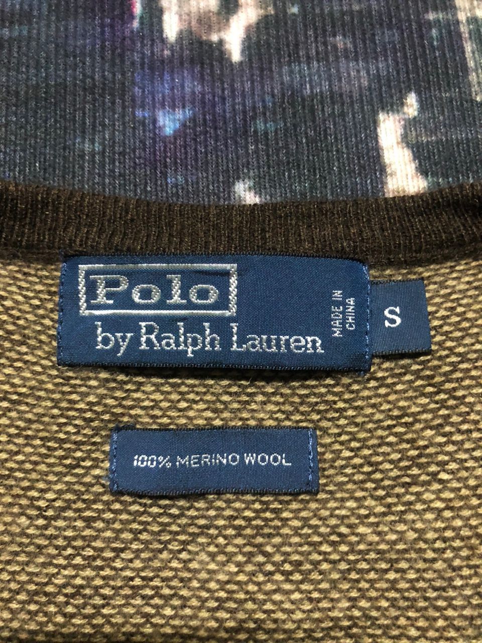 Polo Ralph Lauren Vintage Polo Ralph Lauren Merino Wool Jumper V Neck Sweater Size US S / EU 44-46 / 1 - 11 Thumbnail