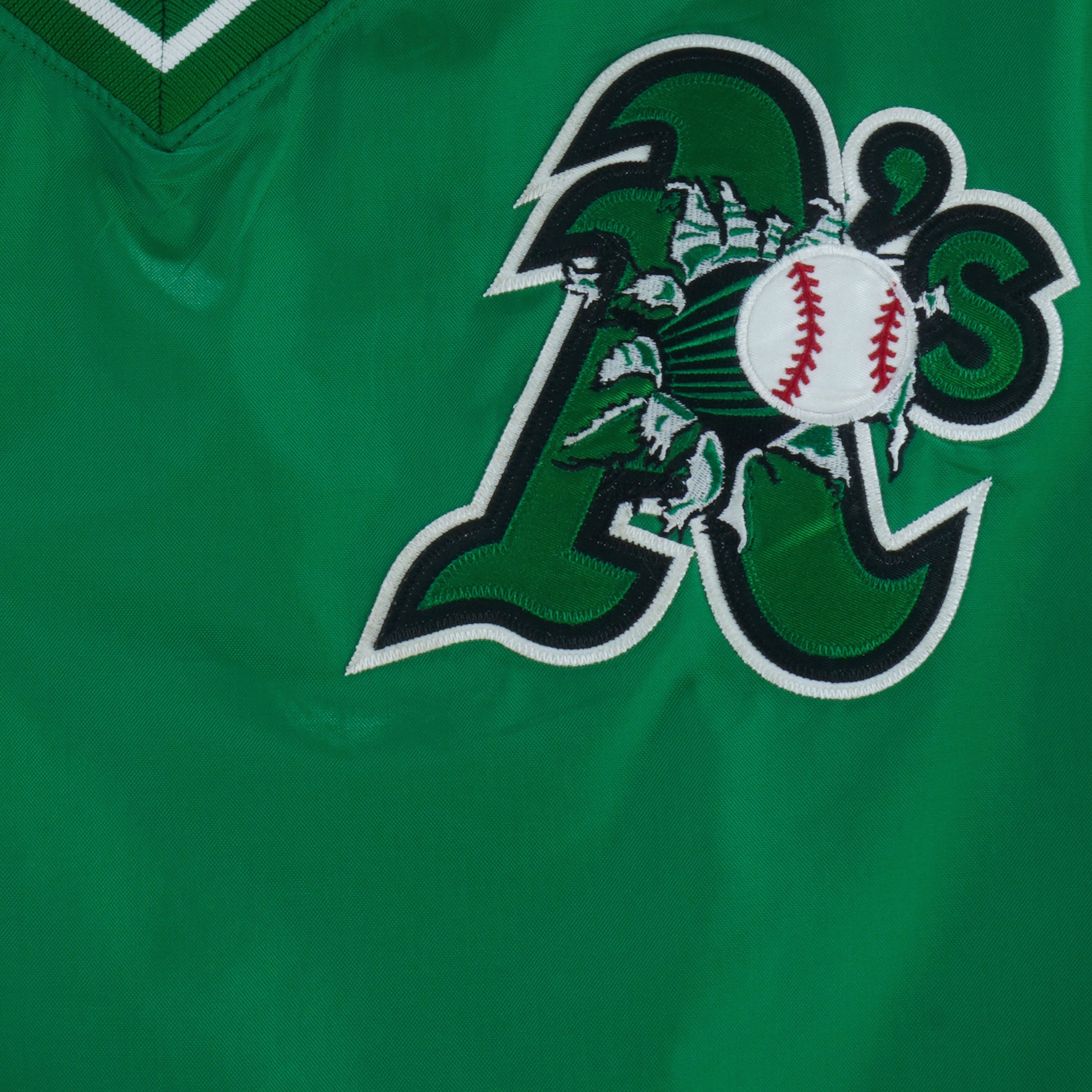 Delong MLB - Oakland Athletics Deadstock Jacket 1990s Size US XL / EU 56 / 4 - 3 Thumbnail