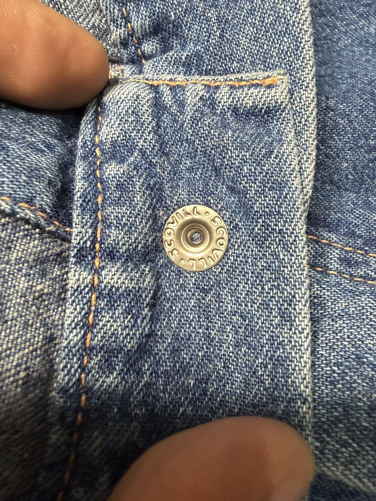 RRL Ralph Lauren Sample RRL Miner Buckle Back Indigo Washed Pants Size US 34 / EU 50 - 5 Thumbnail