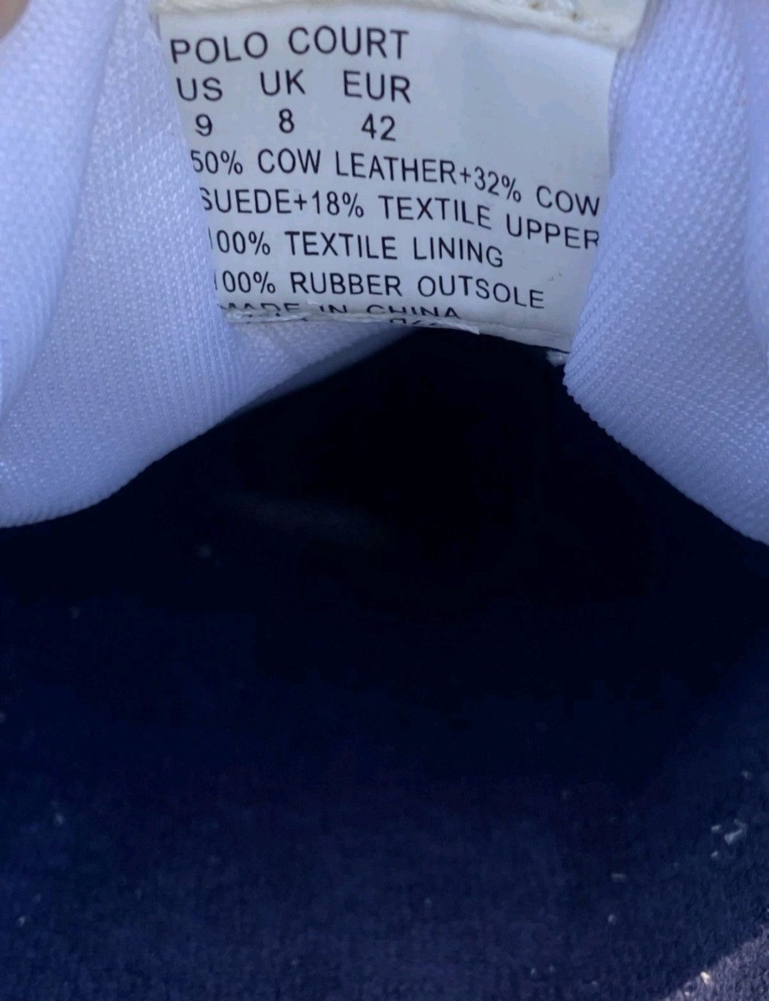 Ralph Lauren Ralph Lauren Polo Court Sneakers White Navy Red Retro 005 Size US 9 / EU 42 - 9 Thumbnail