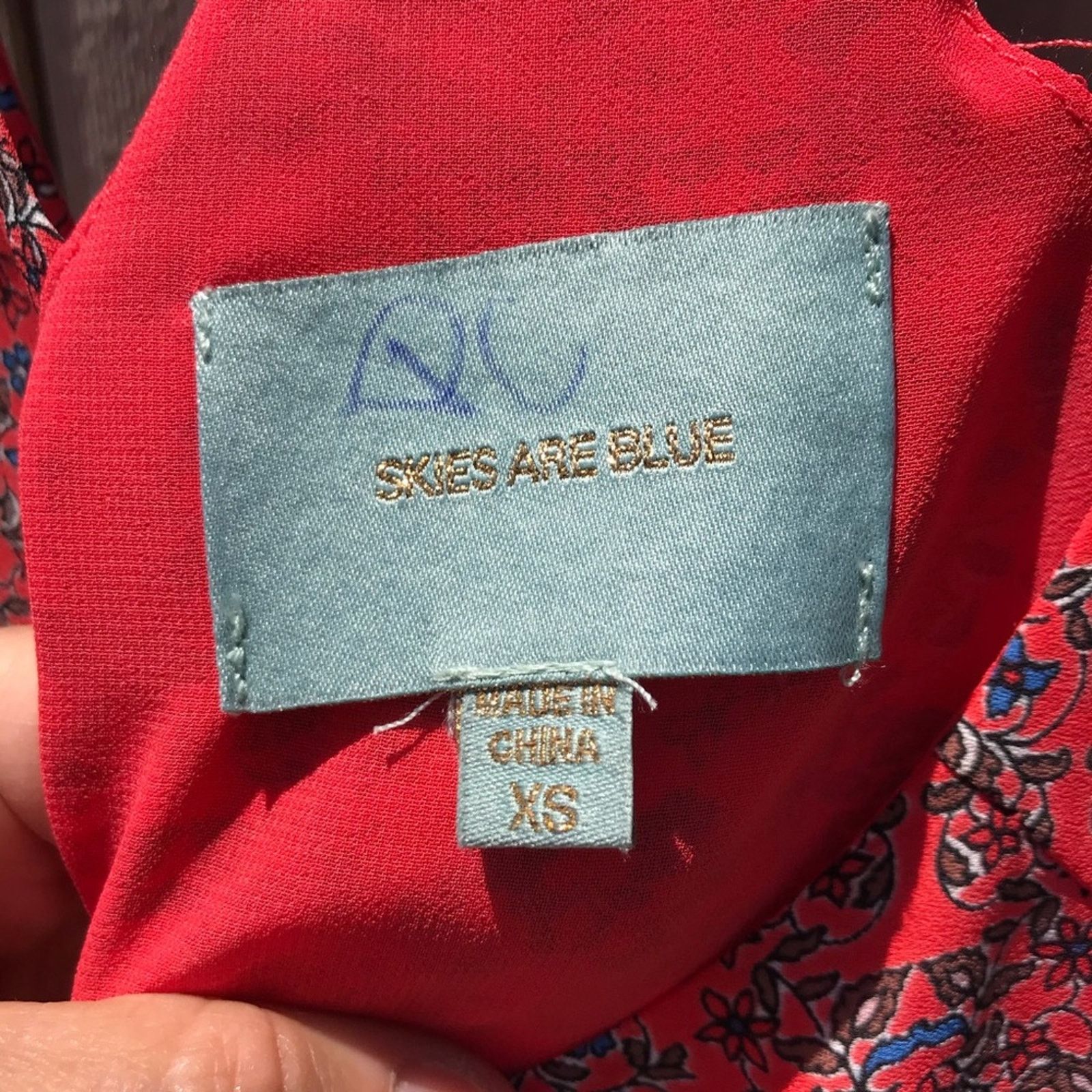 Anthropologie Anthropologie Skies Are Blue summer open back dress Size XS / US 0-2 / IT 36-38 - 5 Thumbnail