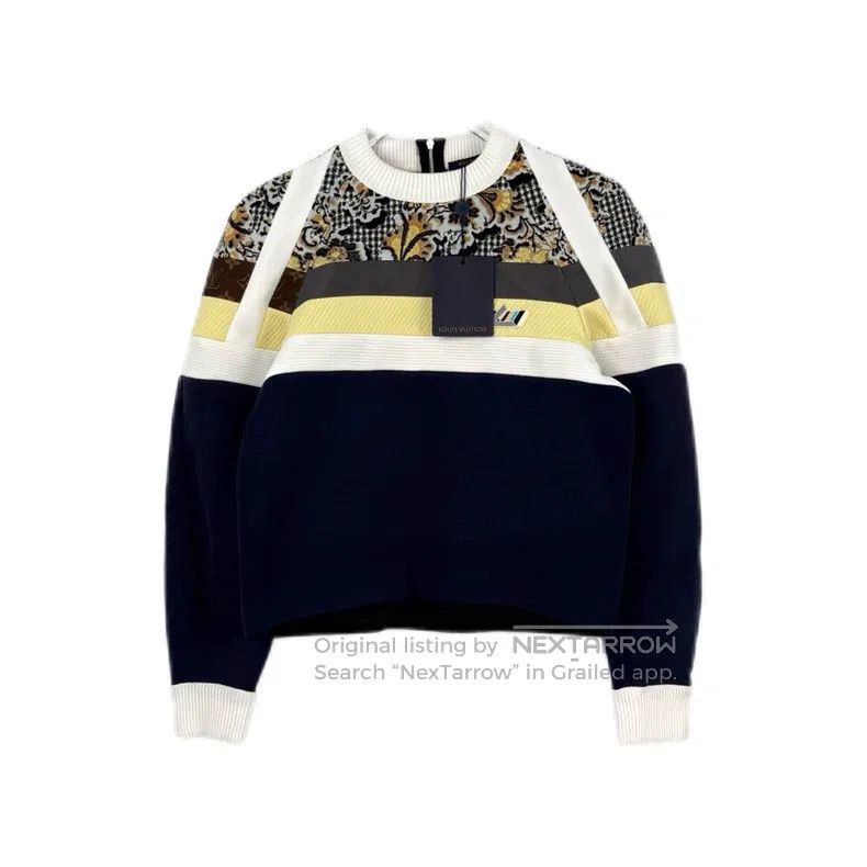 Other Louis Vuitton Blue and yellow floral badge logo sweatshirt Size US XS / EU 42 / 0 - 1 Thumbnail