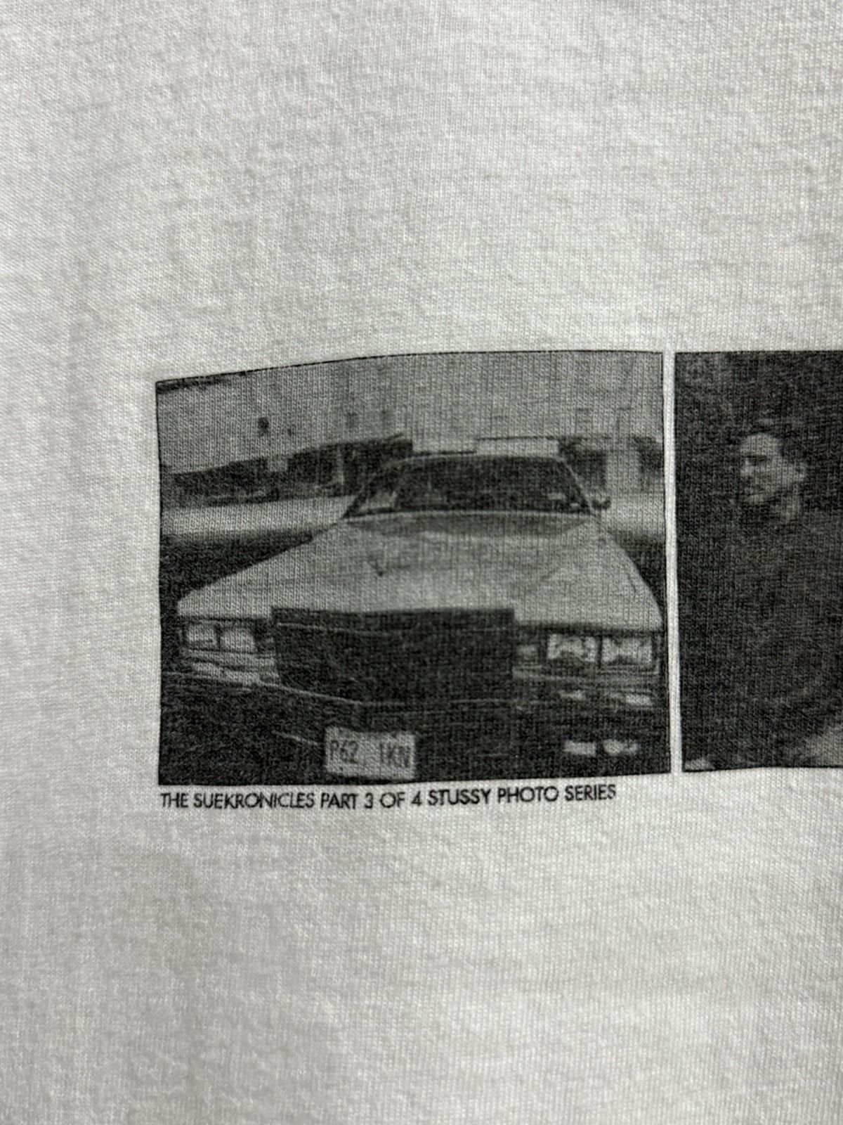 Vintage Vintage Stussy The Suekronicles Photo Series Tee Size US M / EU 48-50 / 2 - 5 Thumbnail
