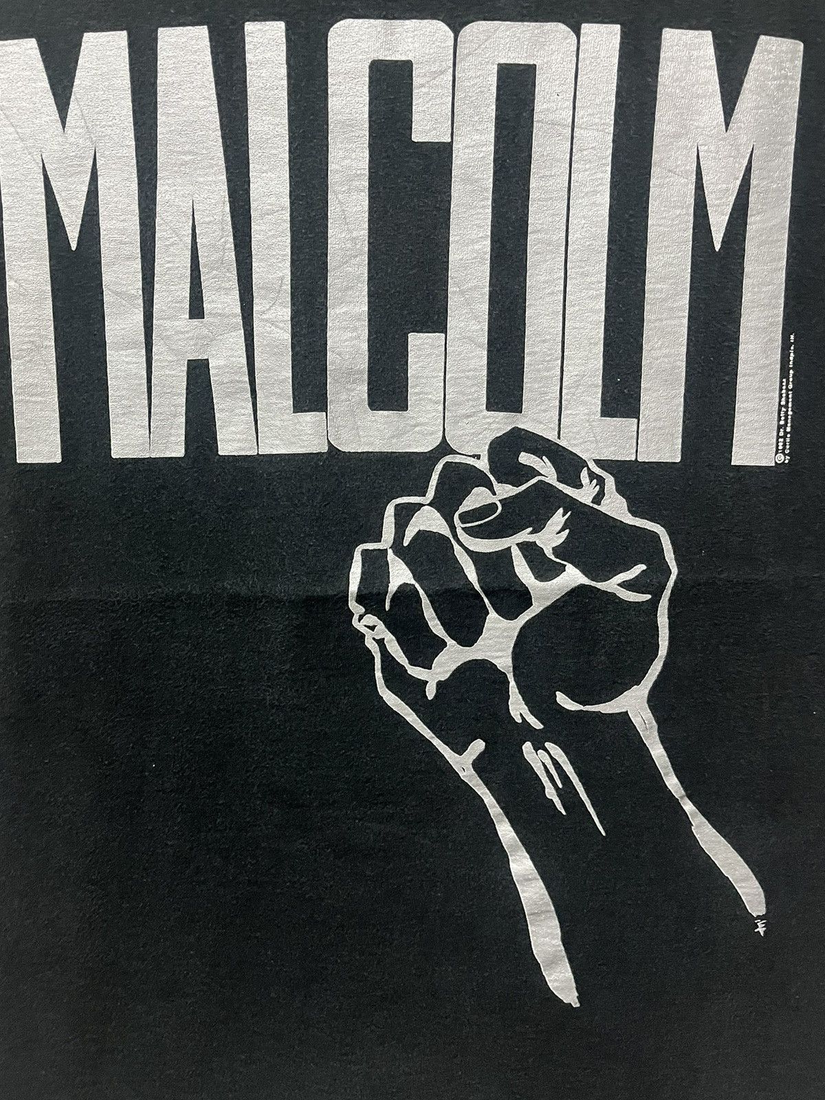 Vintage Vintage 90’s Malcolm X Movie Tee Size US L / EU 52-54 / 3 - 2 Thumbnail