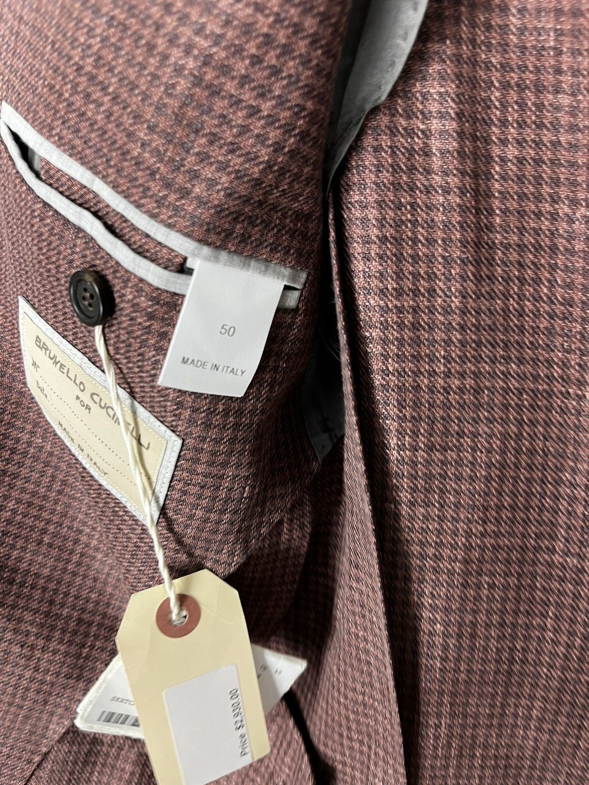 Brunello Cucinelli brunello cucinelli linen blazer jacket size 50 Size 50R - 8 Thumbnail