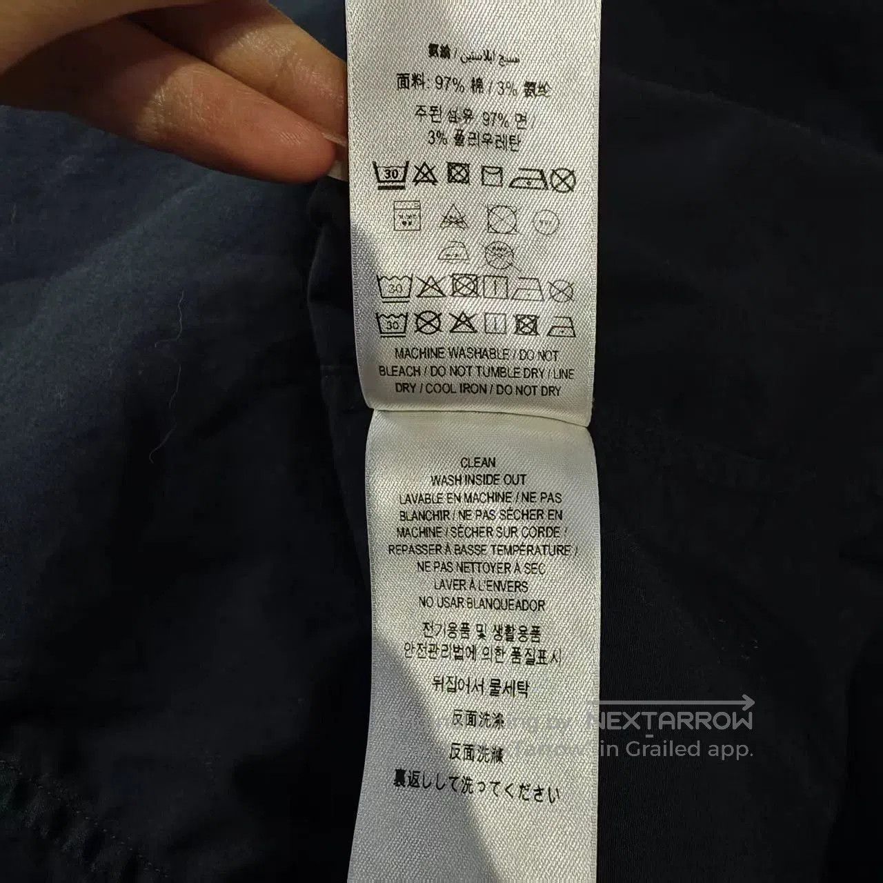 Burberry burberry long sleeve shirt with check collar. Size US M / EU 48-50 / 2 - 7 Thumbnail