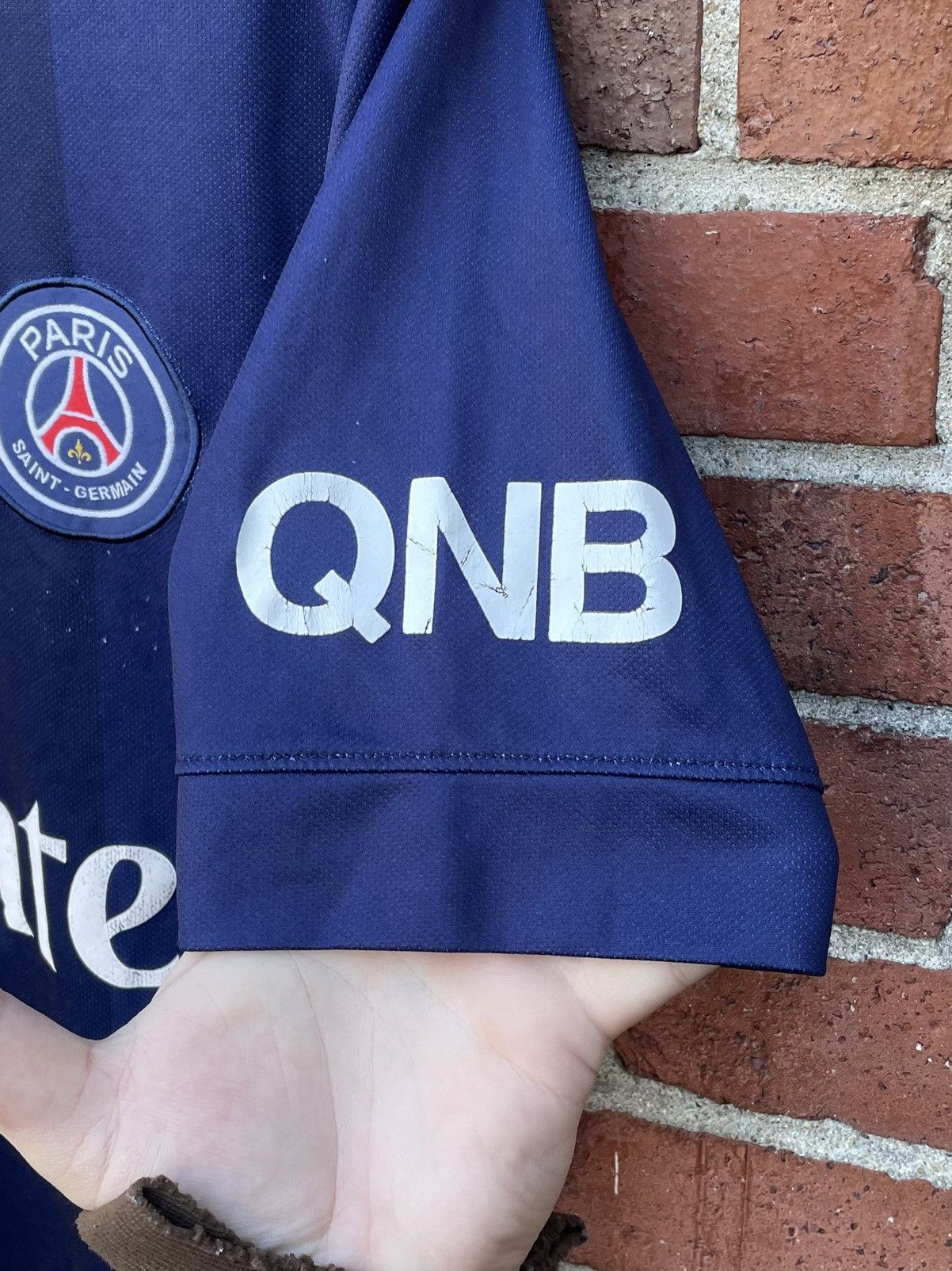 Nike PSG Paris Saint Germain Home Football Shirt 2014 Ibrahimovic Size US L / EU 52-54 / 3 - 7 Thumbnail