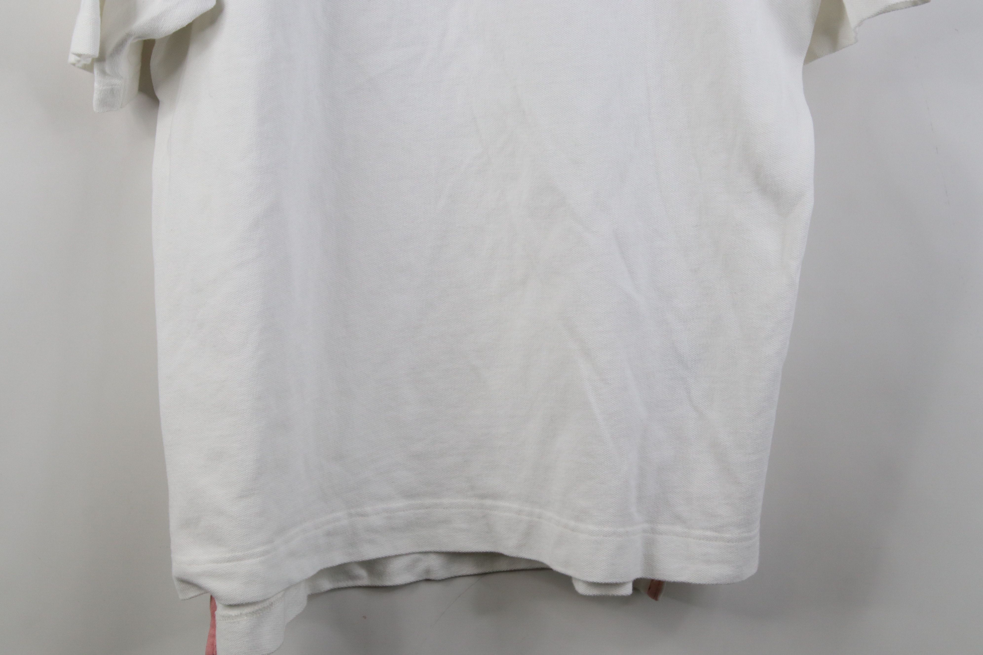 Nautica Vintage 90s Nautica Short Sleeve Henley T-Shirt White Cotton Size US L / EU 52-54 / 3 - 3 Thumbnail