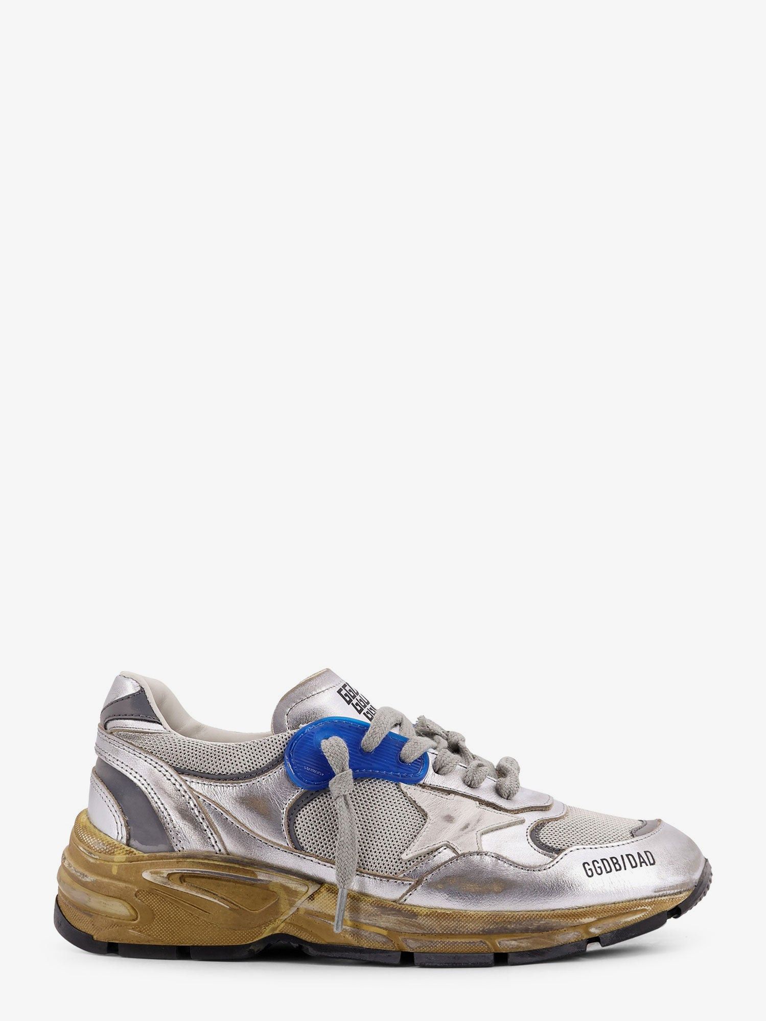 Golden Goose Running Dad Mesh And Leather Sneakers With Logo On The Side Size US 9 / IT 39 - 1 Thumbnail