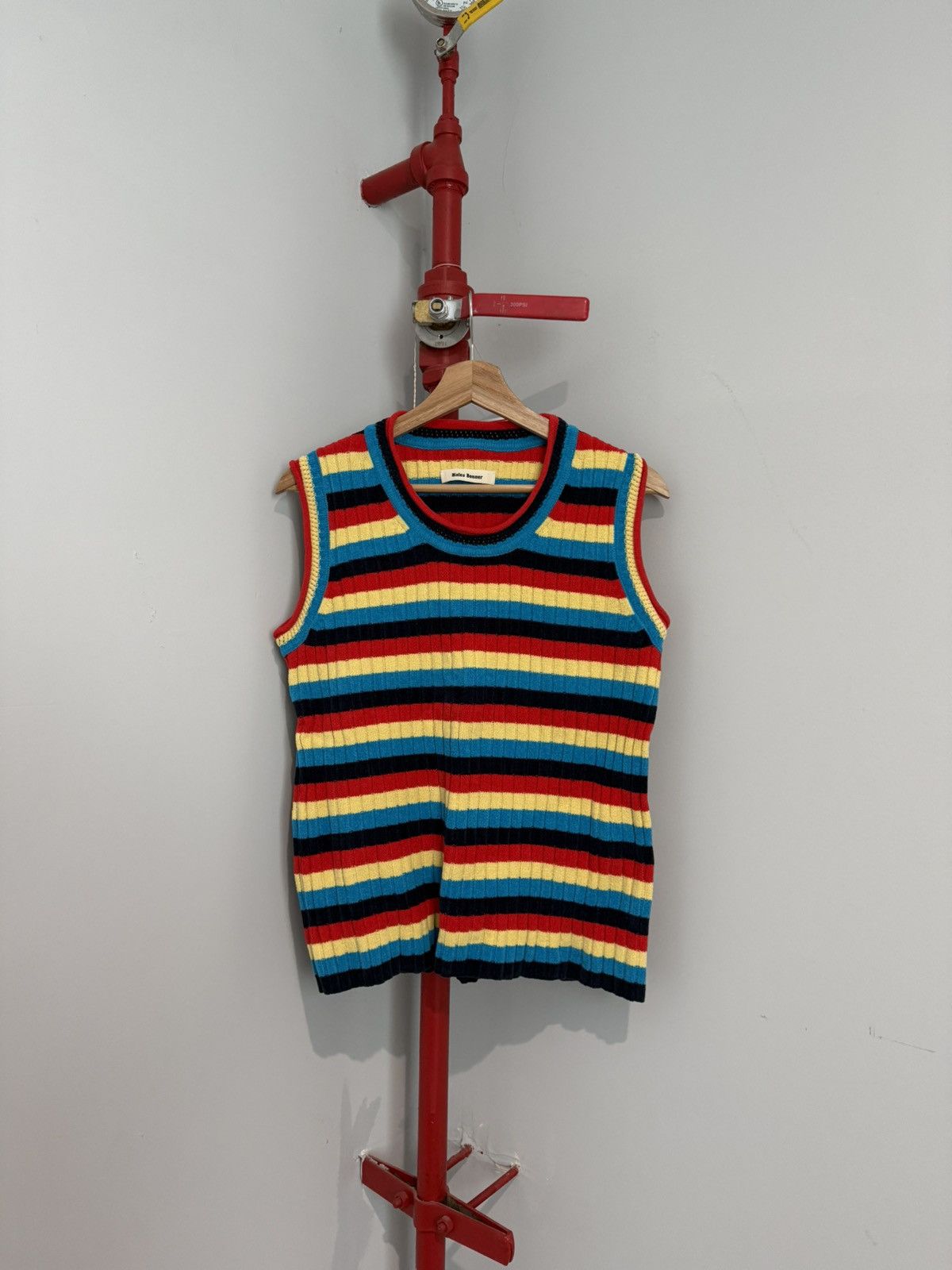 Wales Bonner S/S 2022 Knit Sweater Vest Size US M / EU 48-50 / 2 - 1 Thumbnail