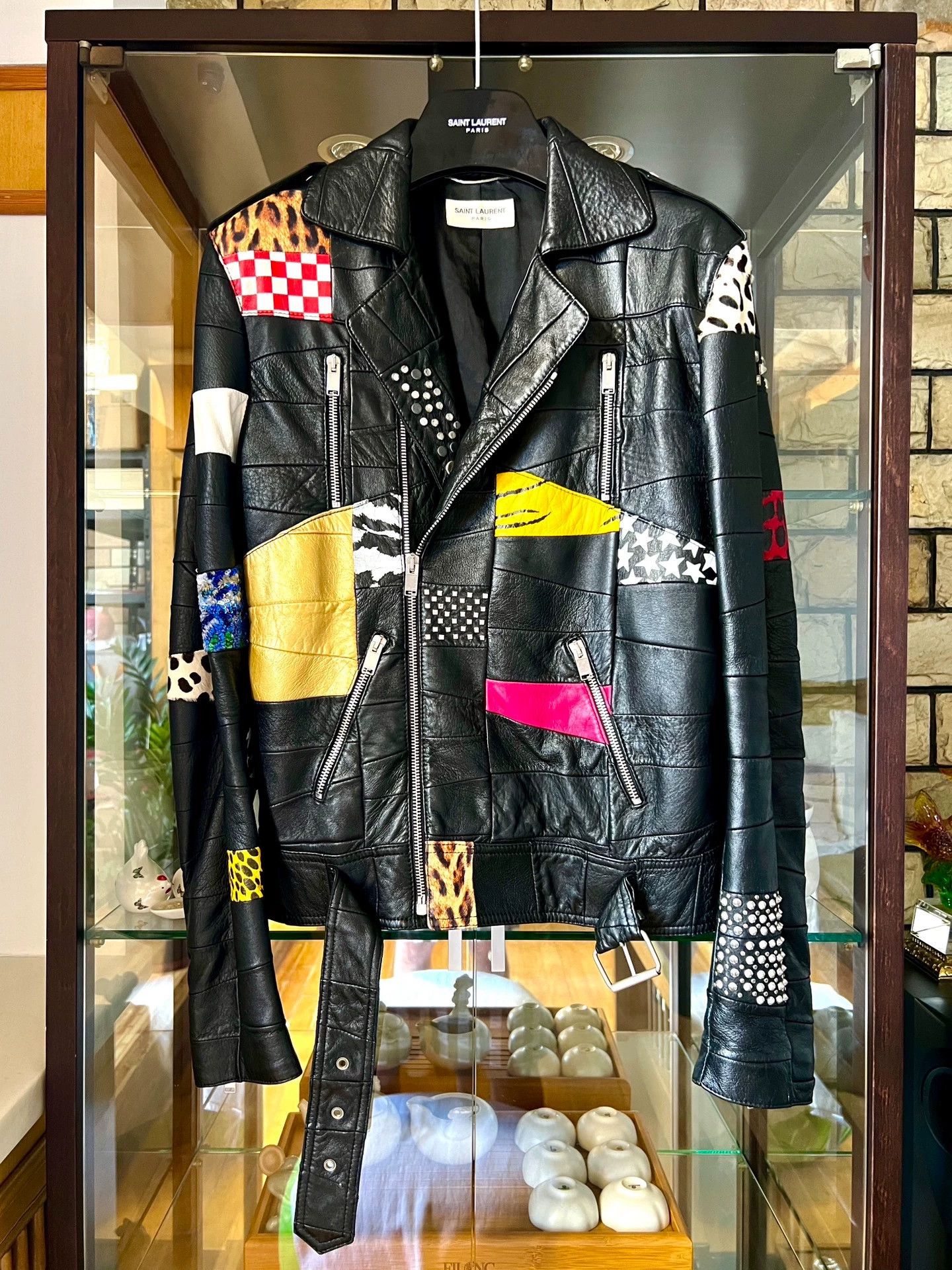Saint Laurent Paris Saint Laurent Paris Multi element leather jacket Size US S / EU 44-46 / 1 - 1 Thumbnail