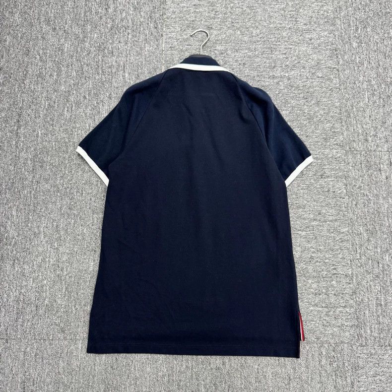 Thom Browne Thom Browne size1 Knitted patchwork polo shirt Size US S / EU 44-46 / 1 - 5 Thumbnail