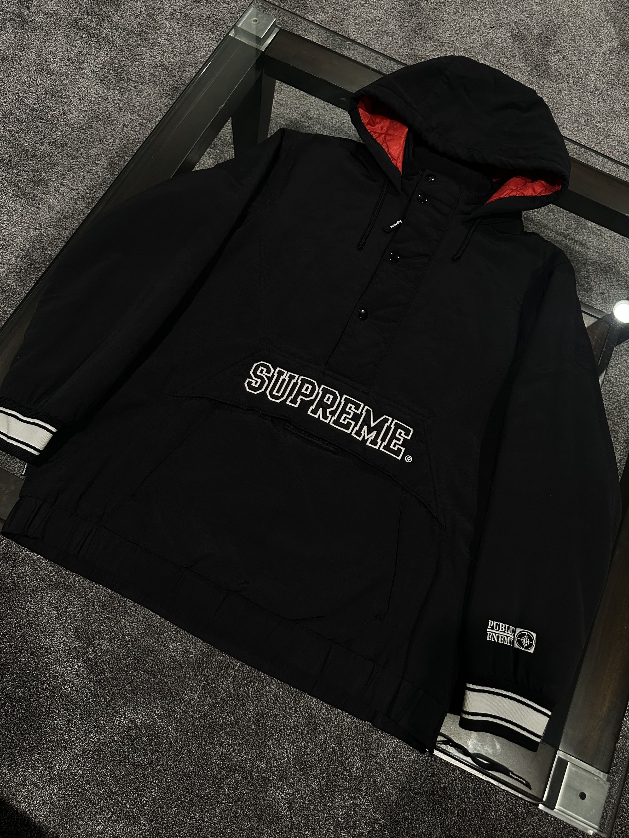 Supreme FW08 Public Enemy Starter Pullover Jacket Size US M / EU 48-50 / 2 - 3 Thumbnail
