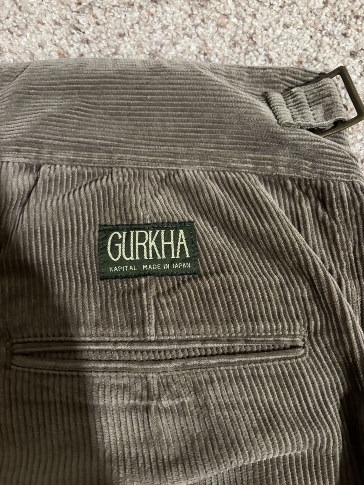 Kapital Kapital Corduroy Gurkha Pants Size US 32 / EU 48 - 12 Thumbnail