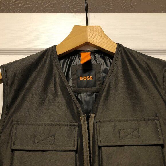 Hugo Boss Hugo boss men's new polyester vest size: 36R Size 36R - 2 Thumbnail