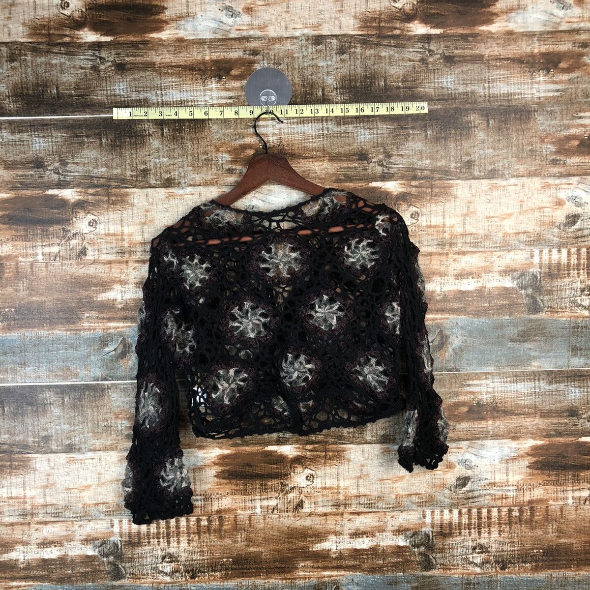 Seditionaries DL Wonder Land crochet meshnet Black Knitwear #C747 Size S / US 4 / IT 40 - 10 Thumbnail