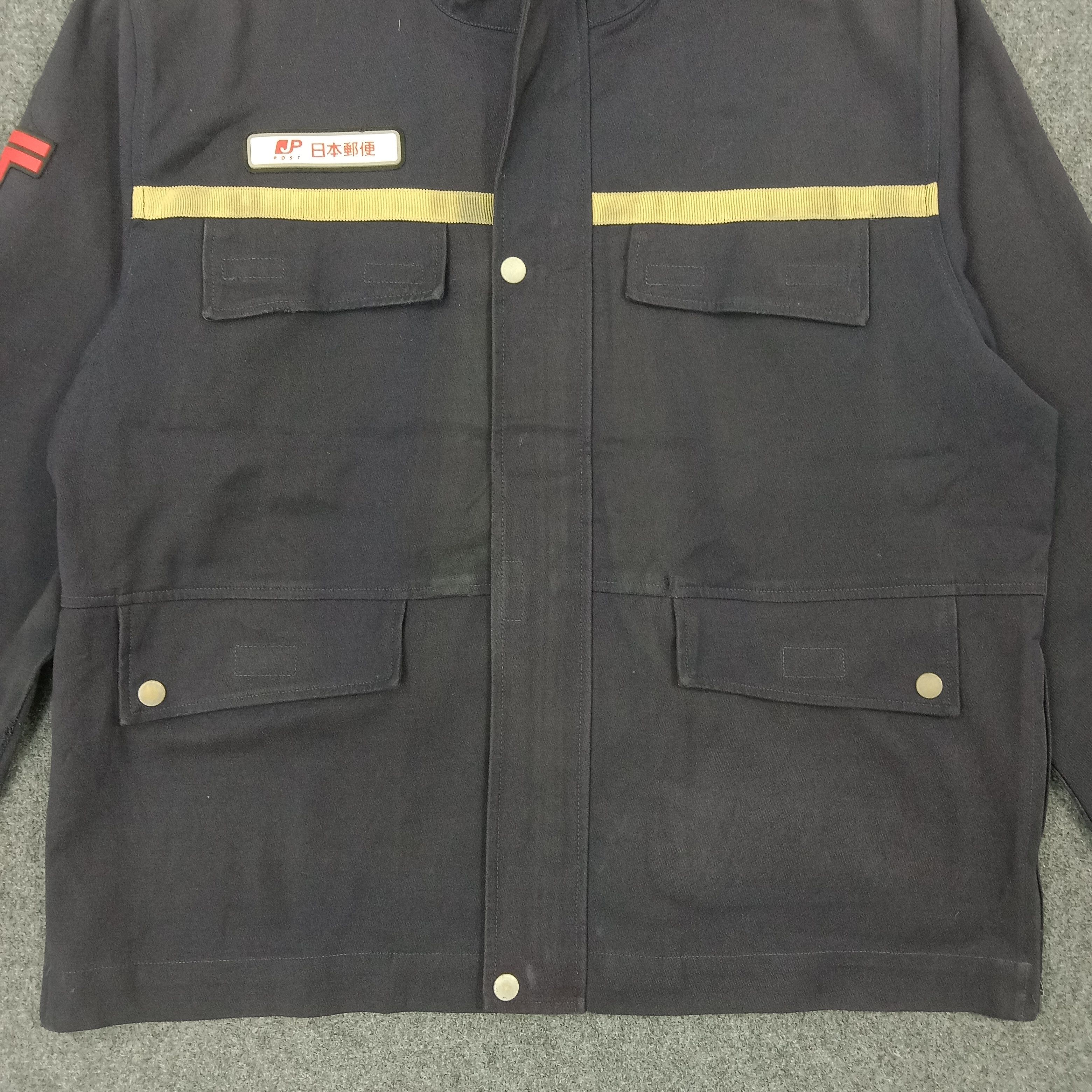 Japanese Brand × Vintage Japan Post Service Japanese Mechanic Jacket Size US L / EU 52-54 / 3 - 2 Thumbnail