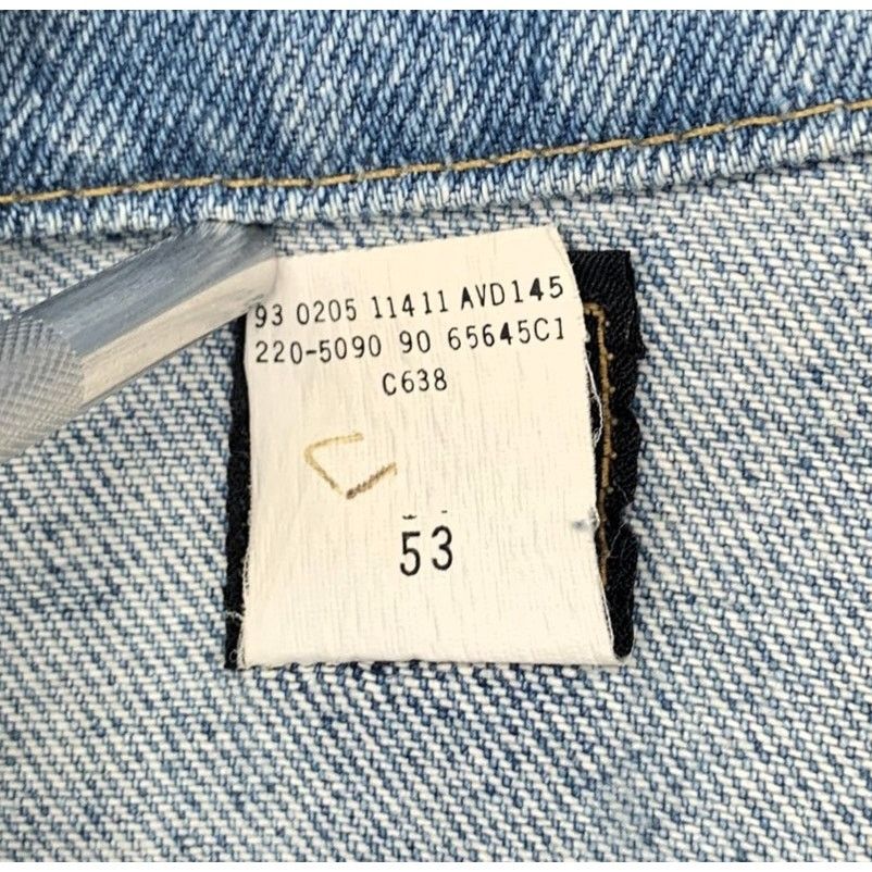 Lee Return to Lonesome Dove Lee Jean Jacket Men's Large Blue VTG Size US L / EU 52-54 / 3 - 9 Thumbnail