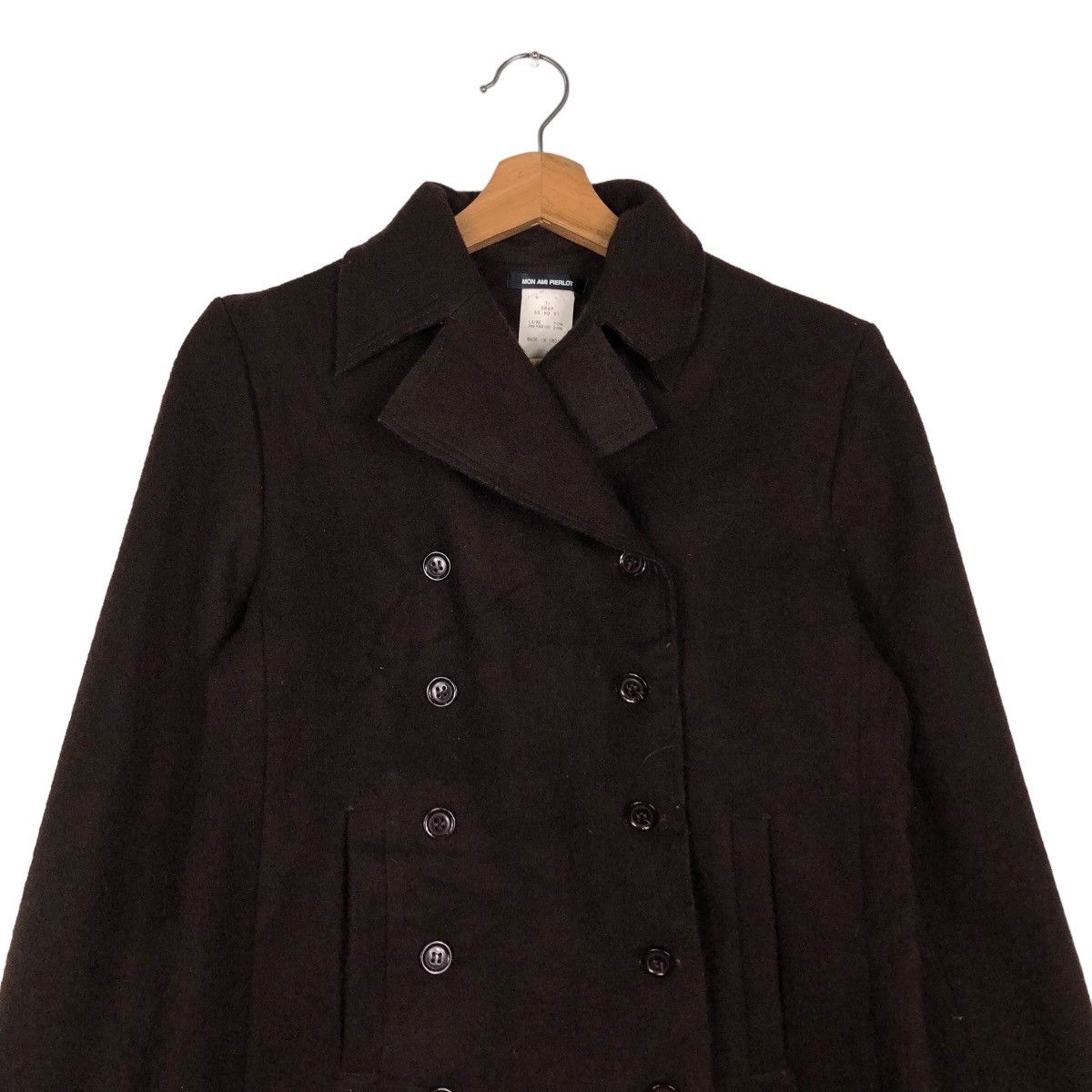 Issey Miyake 🔥WOOL JACKET BIKER MON AMI PIERLOT DESIGNER Size US S / EU 44-46 / 1 - 3 Thumbnail