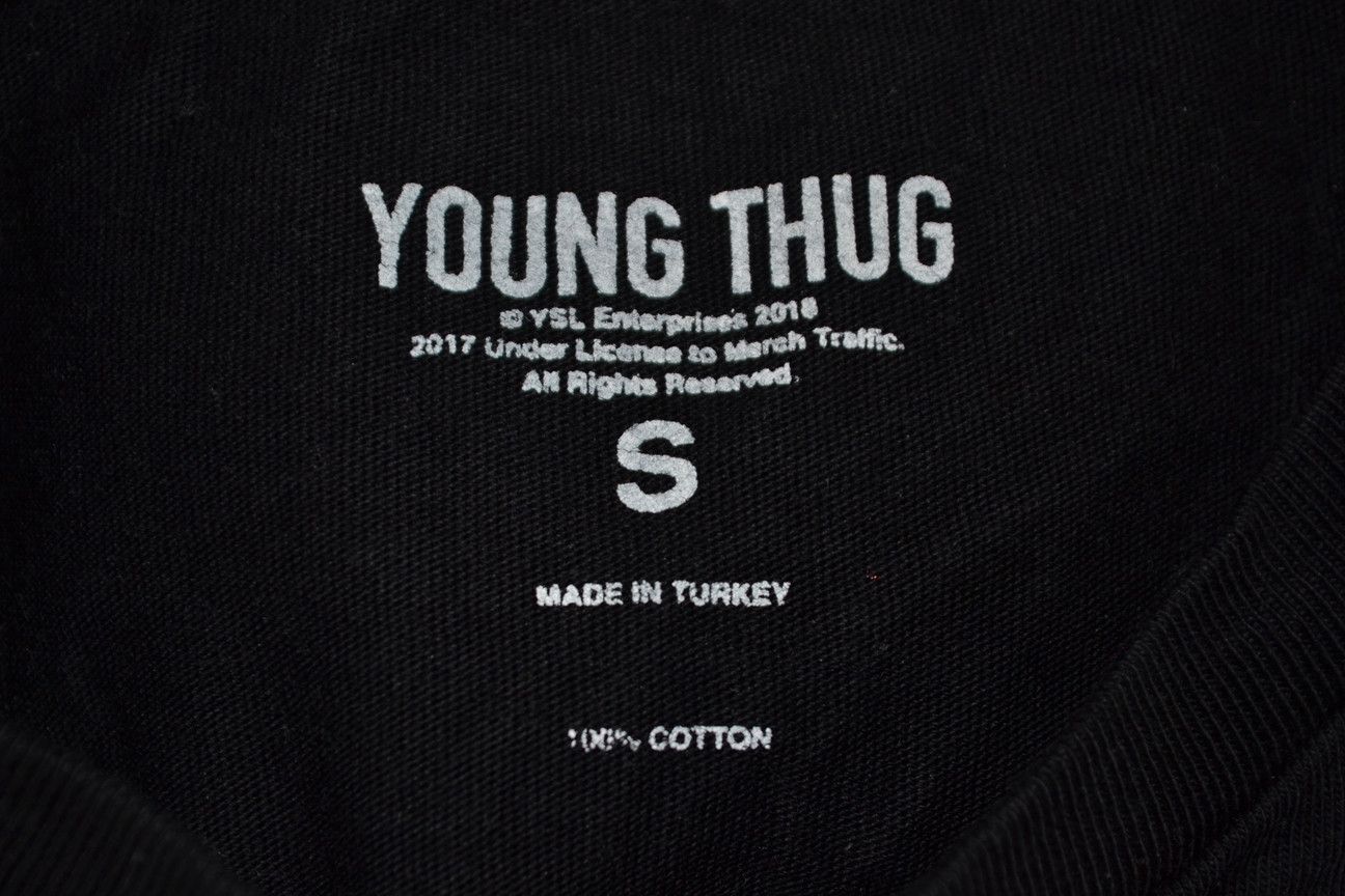 Rap Tees × Young Thug Young Thug Thugger tee t-shirt S Size US S / EU 44-46 / 1 - 7 Thumbnail