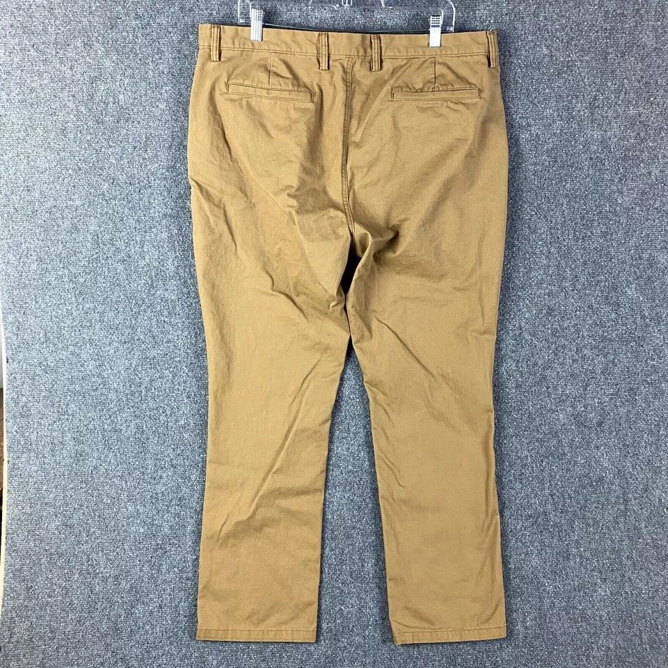 Old Navy Old Navy Pants Men's 38x30 Beige Chino Slim Fit Slash Cotton Size US 38 / EU 54 - 6 Thumbnail