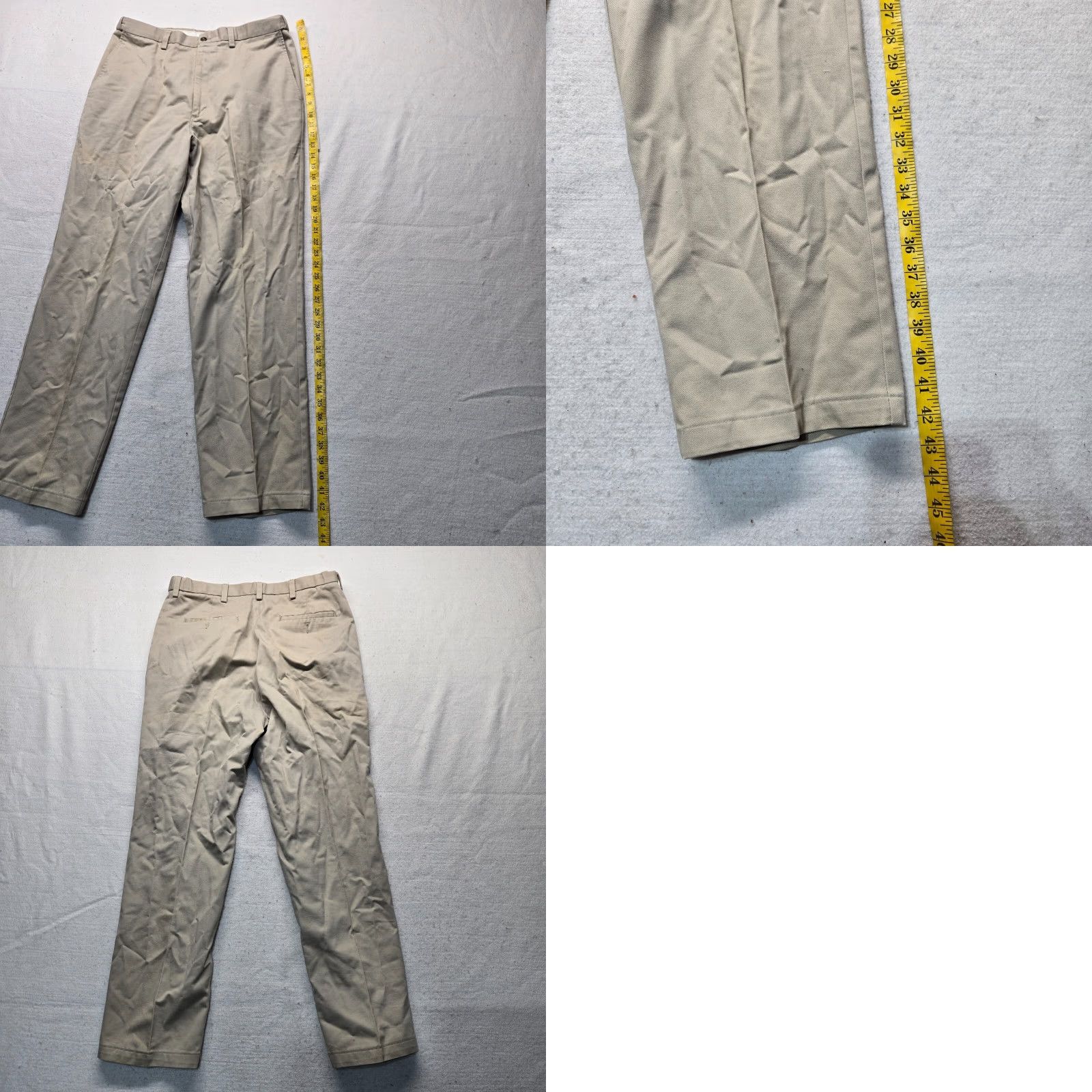 Haggar Haggar Black Label Flat Front Pants Adult Men 34 Brown Solid Straight 32in Inseam Dress Pants Workwear Casual Business Size US 34 / EU 50 - 8 Thumbnail