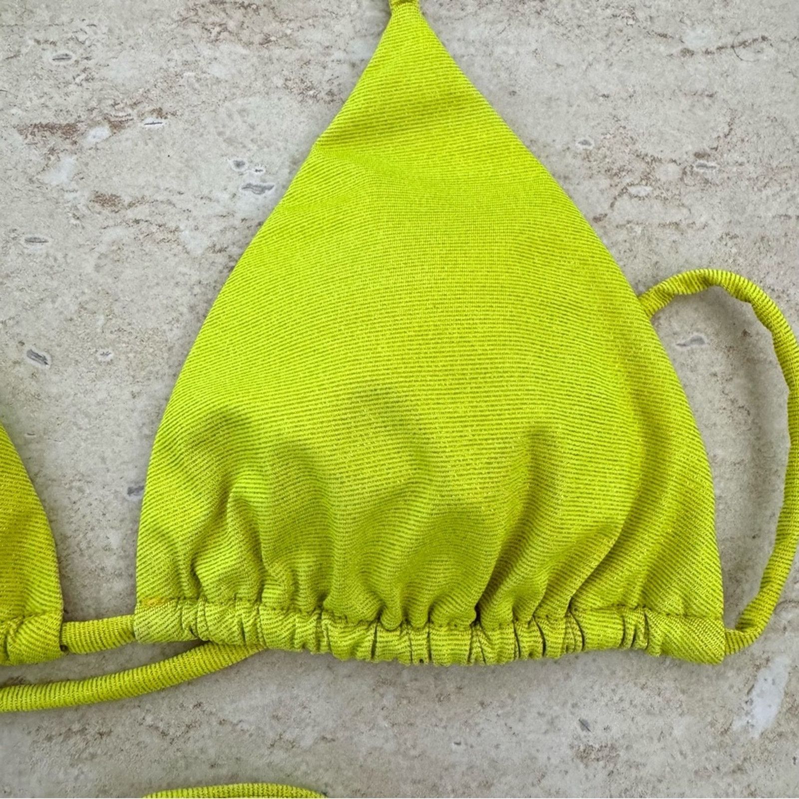 Other NWT!! Monica Hansen Green Swim Top, Shimmer, Size M Size M / US 6-8 / IT 42-44 - 7 Thumbnail