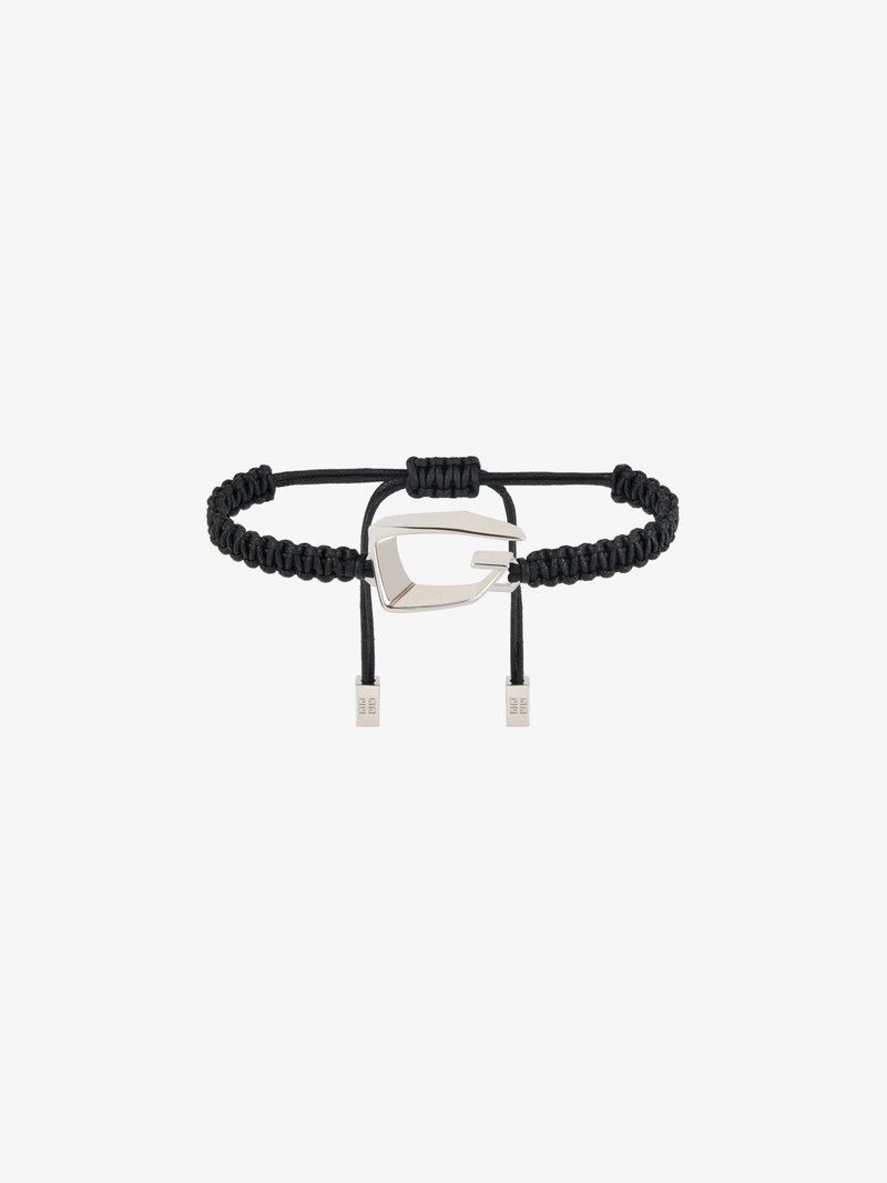 Givenchy o1n1vont0326 Size:OS/Giv Cut Bracelet in Black Size ONE SIZE - 1 Thumbnail