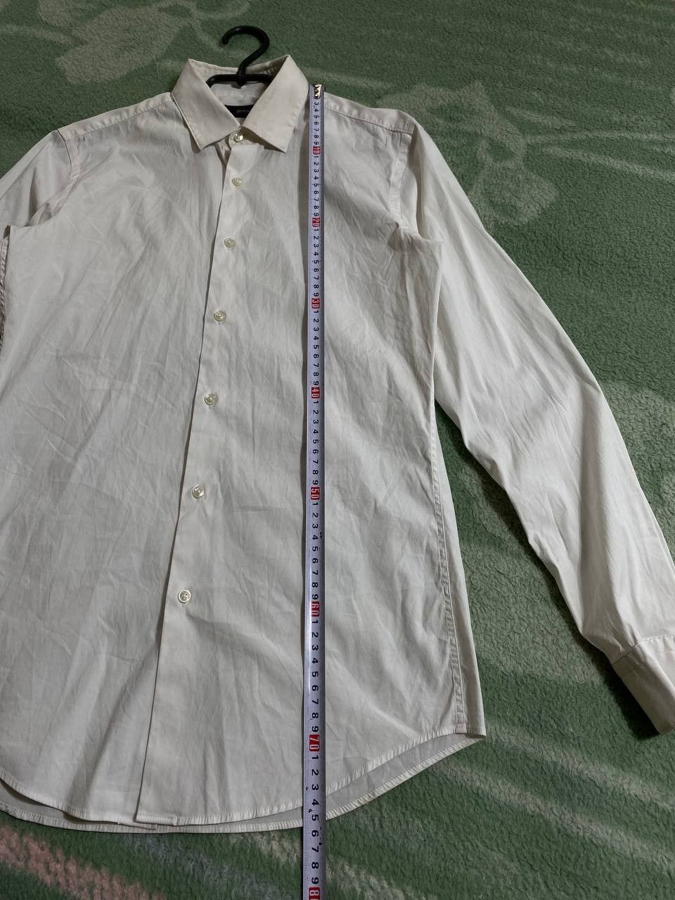 Hugo Boss × Vintage Vintage Hugo Boss Long Sleeve Embroidered Shirt Extra Slim Size US XXS / EU 40 - 21 Thumbnail