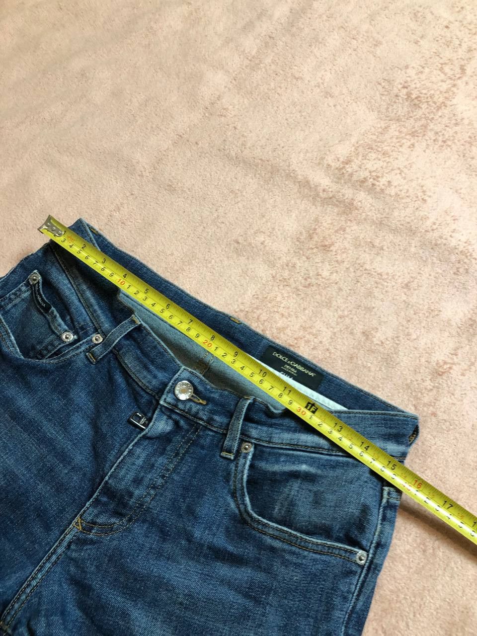 Dolce & Gabbana DOLCE GABBANA Men’s Straight Fit Denim Jeans Everyday Wear Size US 30 / EU 46 - 14 Thumbnail
