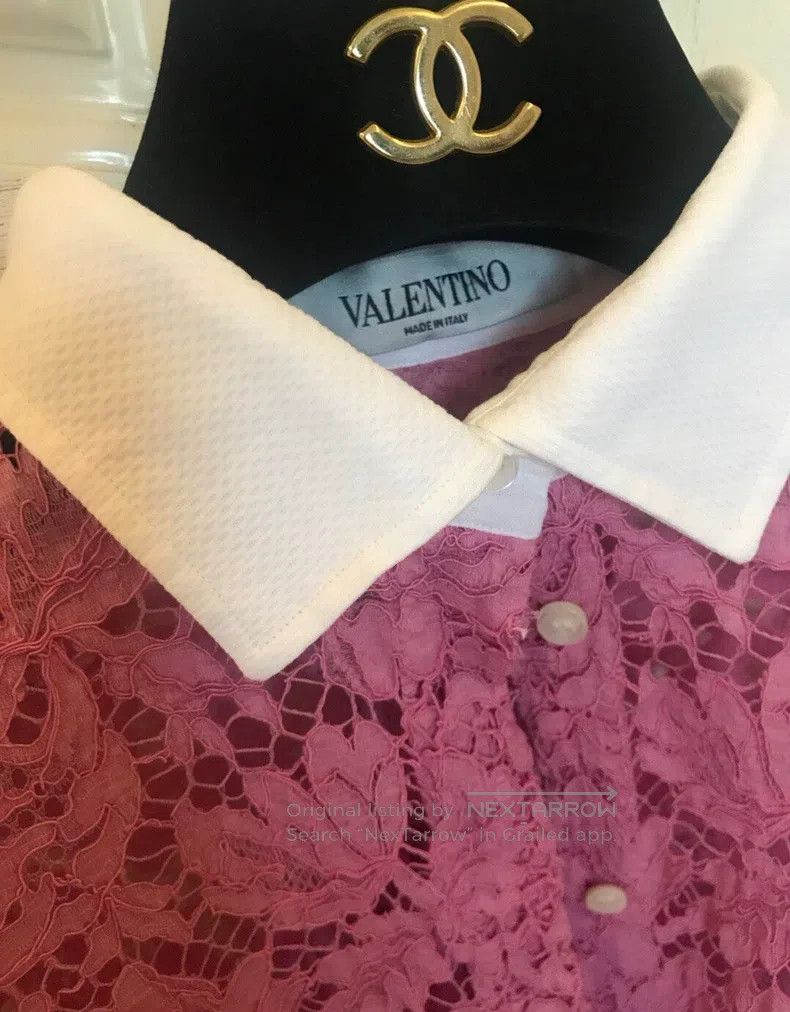 Valentino Valentino Lace shirt Size S / US 4 / IT 40 - 3 Thumbnail