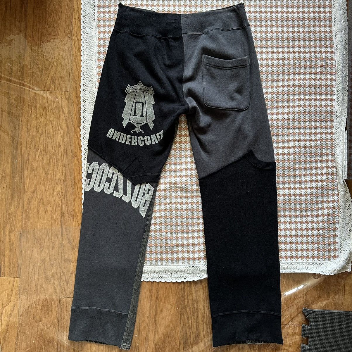 Jun Takahashi × Undercover Undercover AW02 REBELGODS Hybrid Denim Sweatpants Size US 32 / EU 48 - 3 Thumbnail