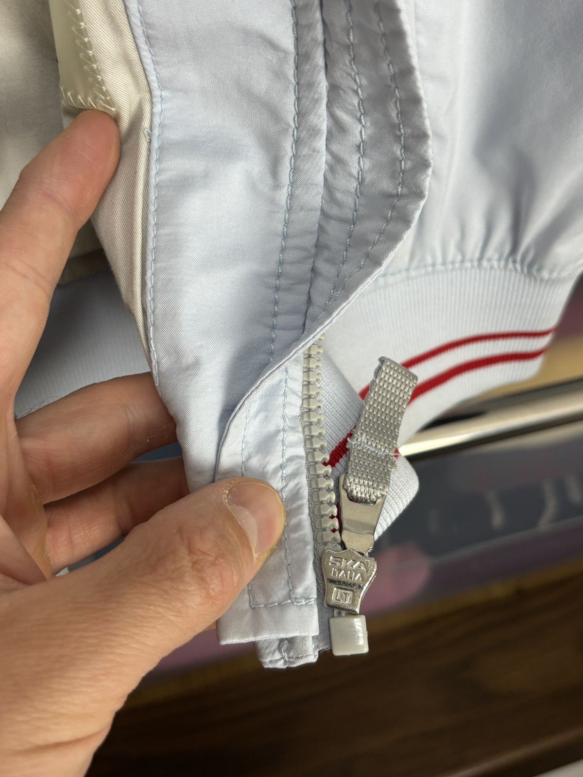 Prada × Vintage Prada Luna Rossa Baby Blue Vintage Yachting Vest Size M / US 6-8 / IT 42-44 - 6 Thumbnail