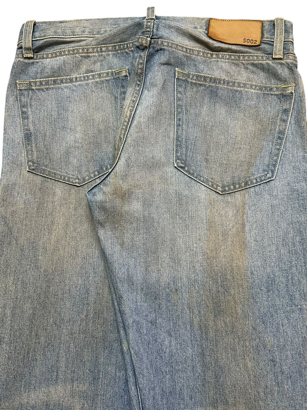 Uniqlo Vintage Japanese Uniqlo Blue Mud Wash Faded Style Loose Fit Size US 31 - 6 Thumbnail