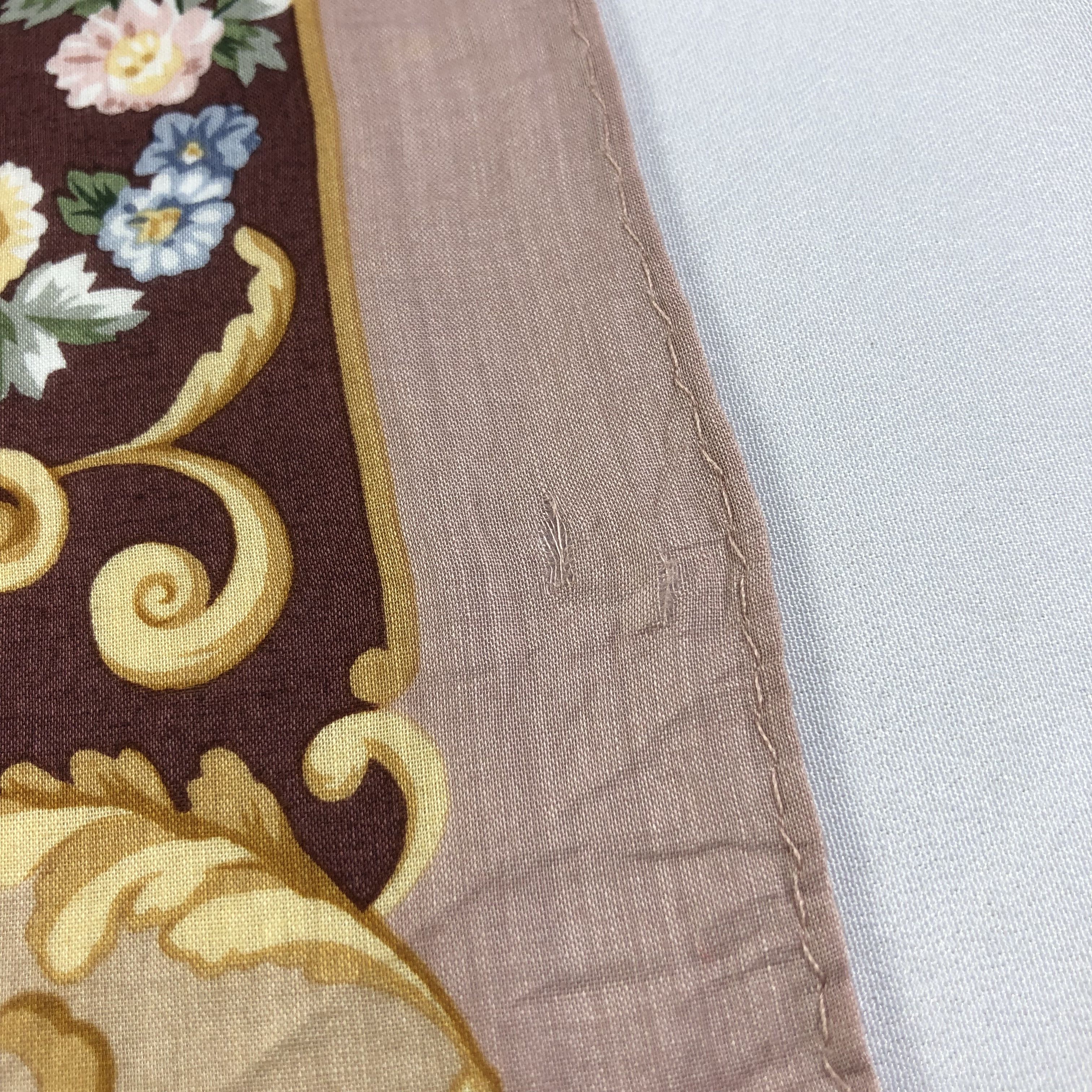 Ralph Lauren × Vintage Ralph Lauren Baroque Handkerchief Neckerchief Bandana H1779 Size ONE SIZE - 5 Thumbnail
