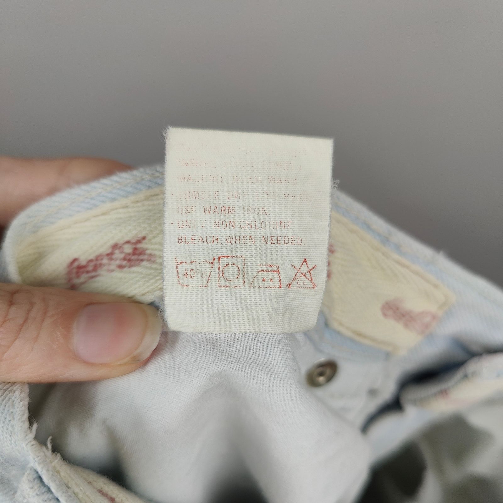 Coca Cola Vintage Coca Cola Jeans Mens 30 Light Wash Straight Fit 80s Size US 30 / EU 46 - 12 Thumbnail