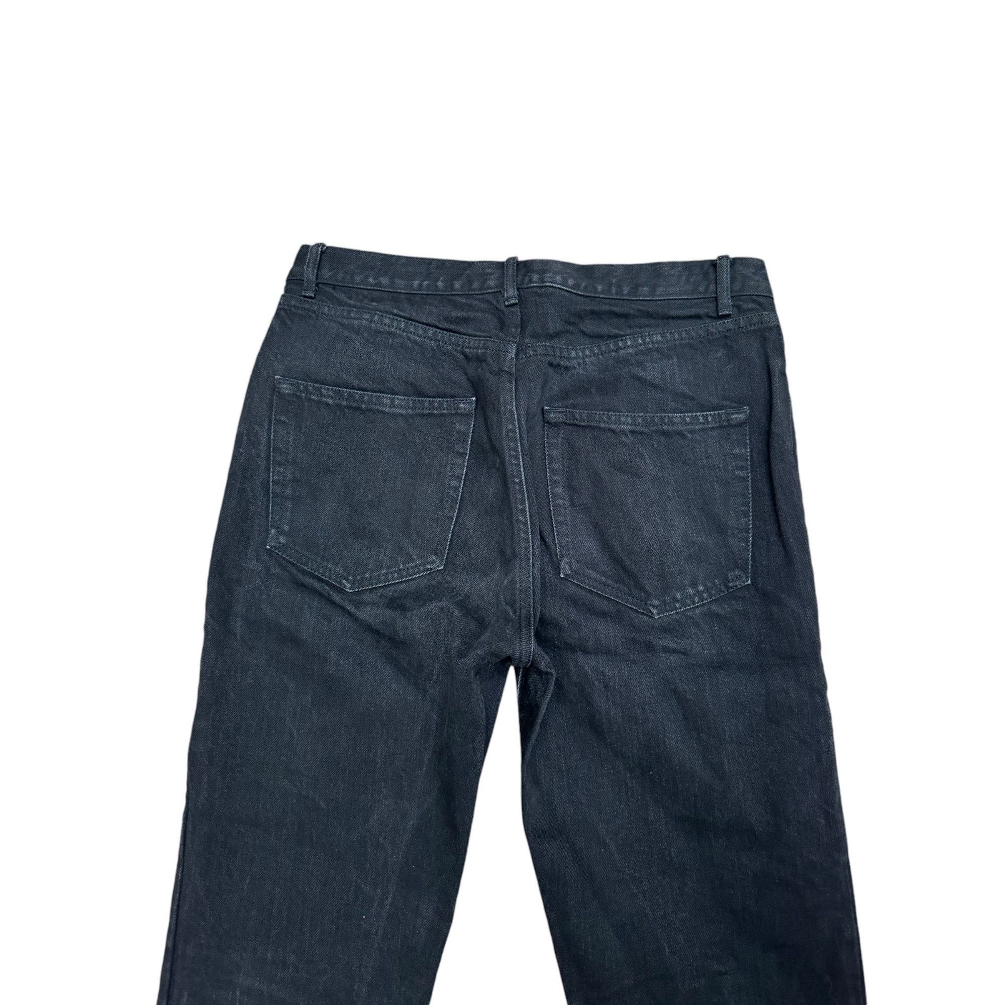 Celine Phoebe Philo Black Denim jeans Size 28" / US 6 / IT 42 - 4 Thumbnail