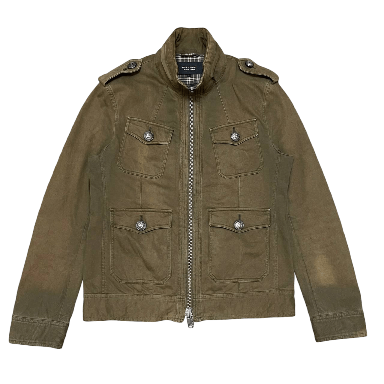 Burberry Vintage Burberry Black Label Novacheck Jacket Size US L / EU 52-54 / 3 - 1 Thumbnail