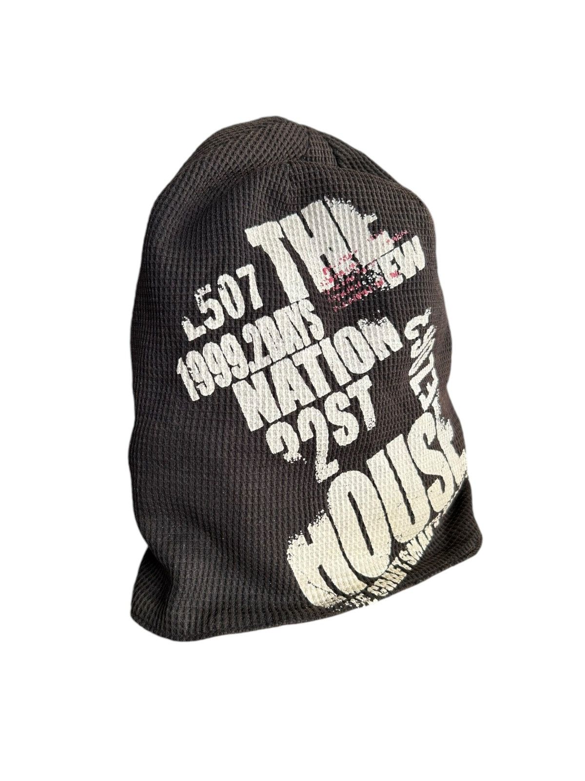 Japanese Brand Sunfaded Japanese Punk Bondage Style Beanie Hats Size ONE SIZE - 5 Thumbnail