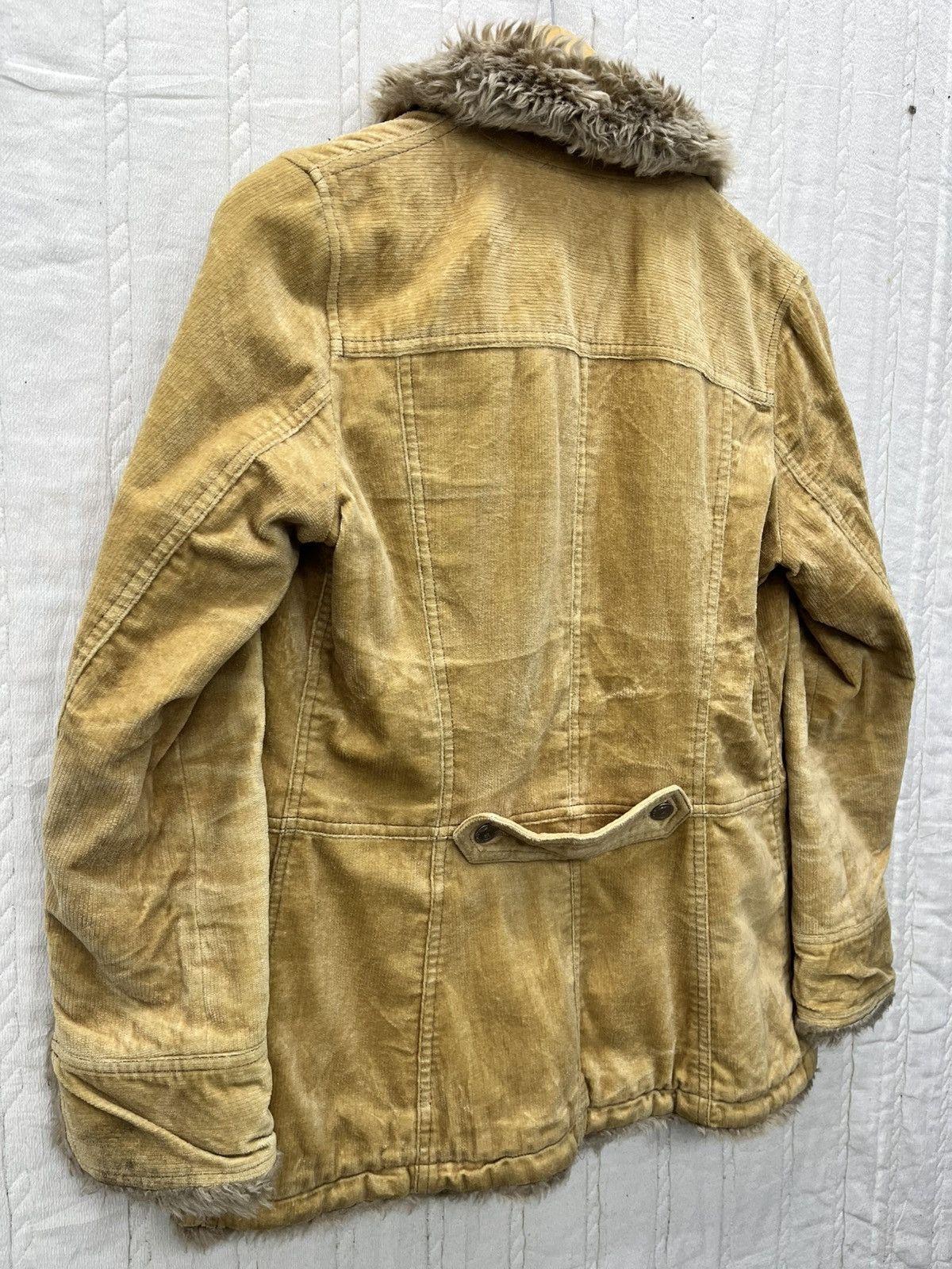 Burberry BURBERRY BLUE LABEL FUR CORDUROY JACKET Size S / US 4 / IT 40 - 6 Thumbnail