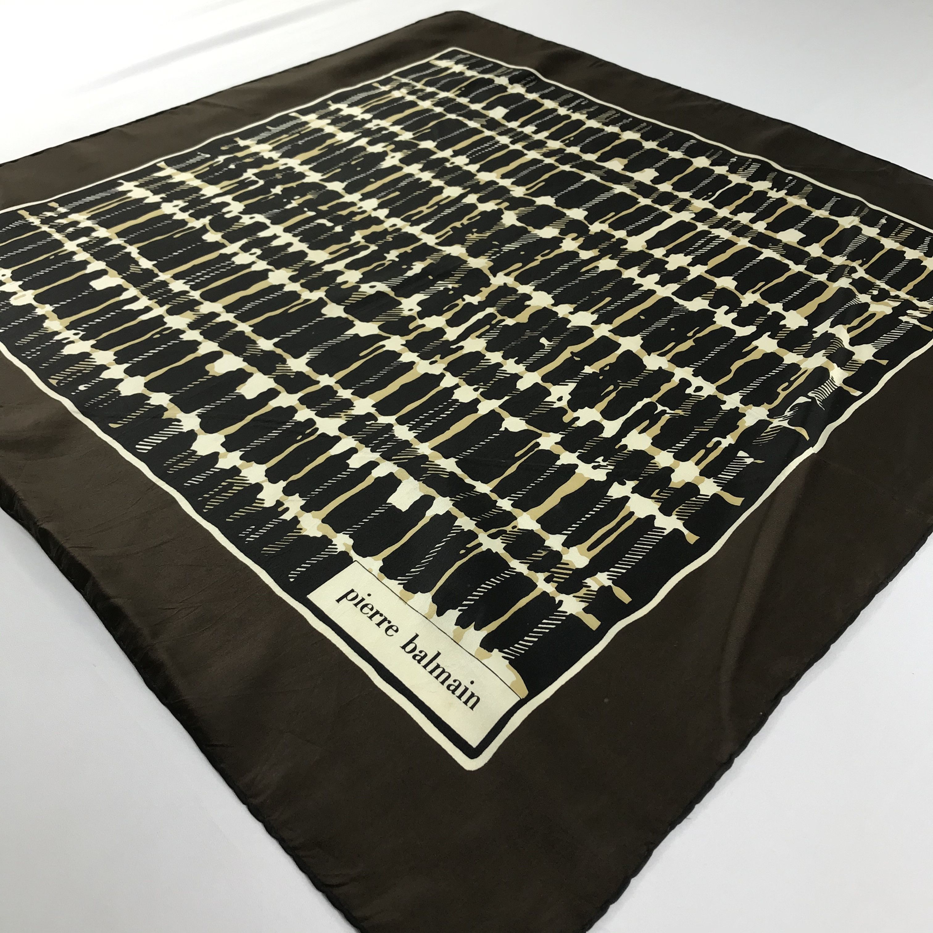 Pierre Balmain Vintage Pierre Balmain Silk Scarf Size ONE SIZE - 3 Thumbnail