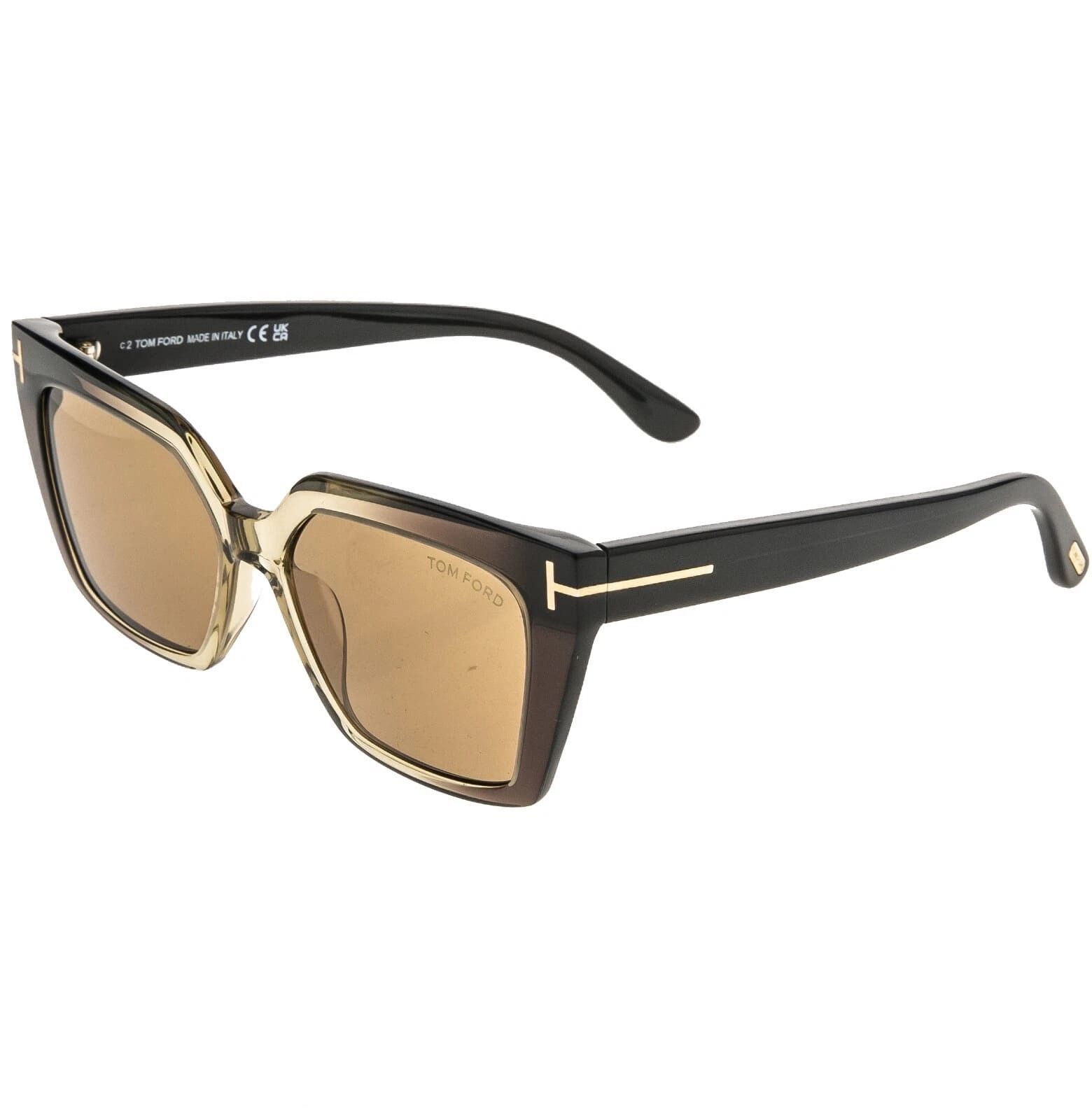 Tom Ford TOM FORD WINONA TF1030 47J Black Modern Sunglasses 1030 Size ONE SIZE - 9 Thumbnail
