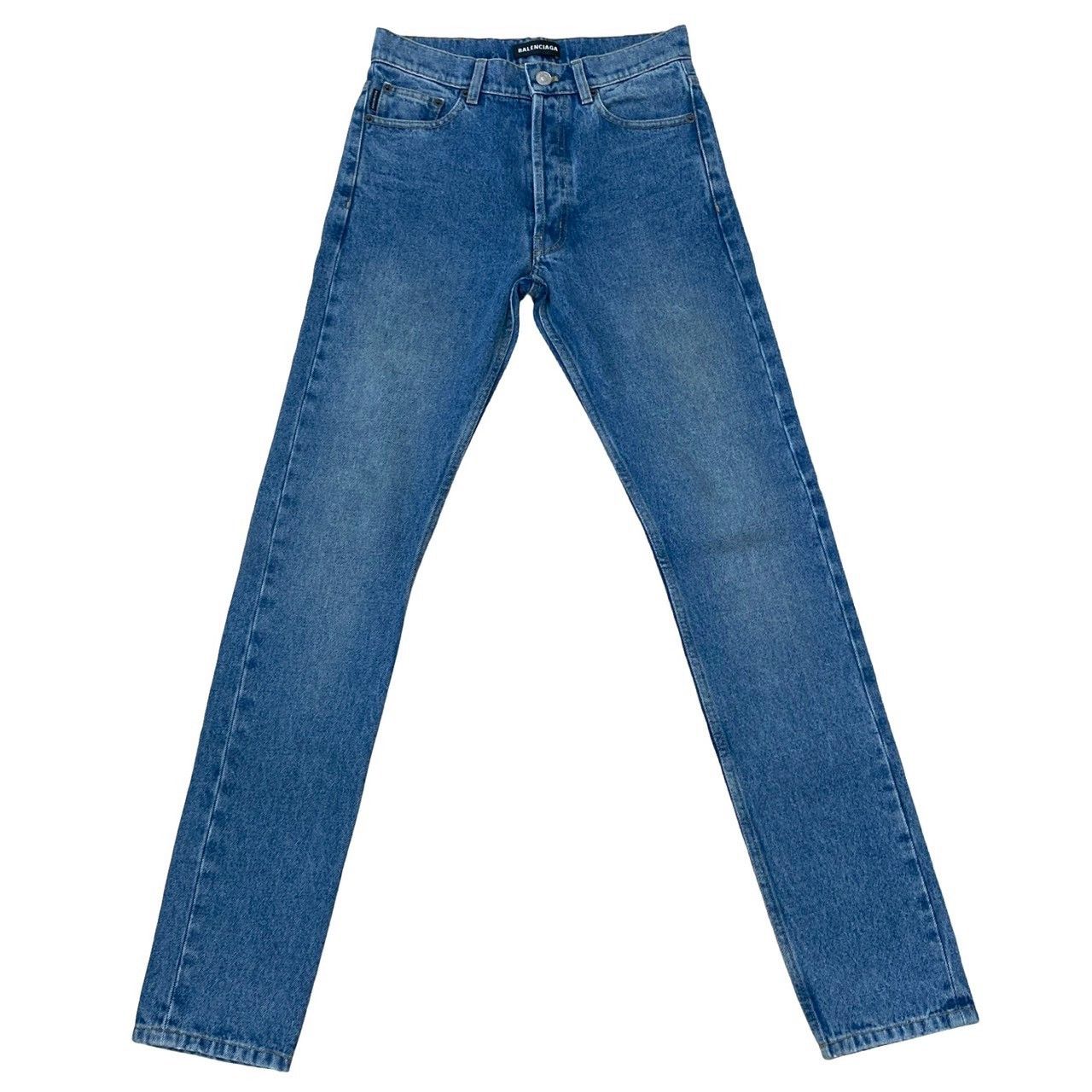 Balenciaga Balenciaga Balenciaga Cotton Denim Pants Denim Jeans DUTY FREE for USA Size ONE SIZE - 1 Thumbnail