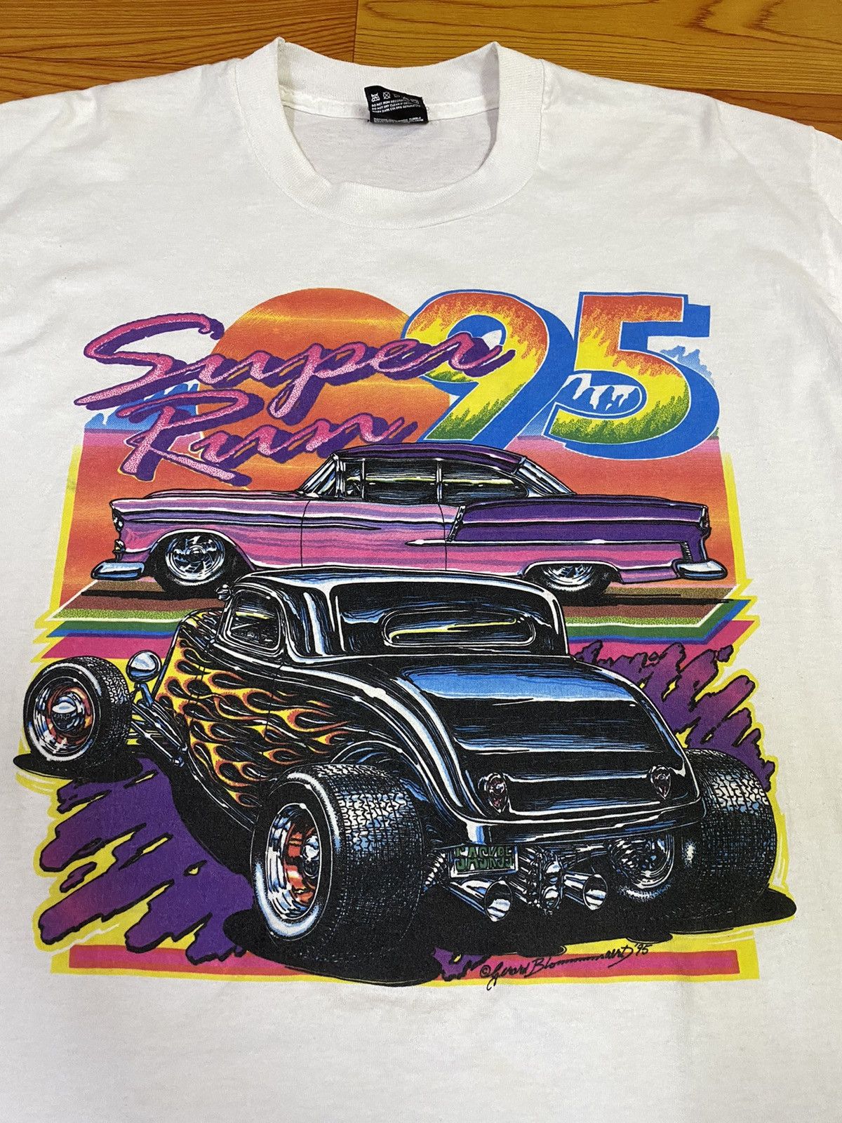 Sports Specialties × Vintage Vintage 90s Super Run Tee Size US L / EU 52-54 / 3 - 2 Thumbnail